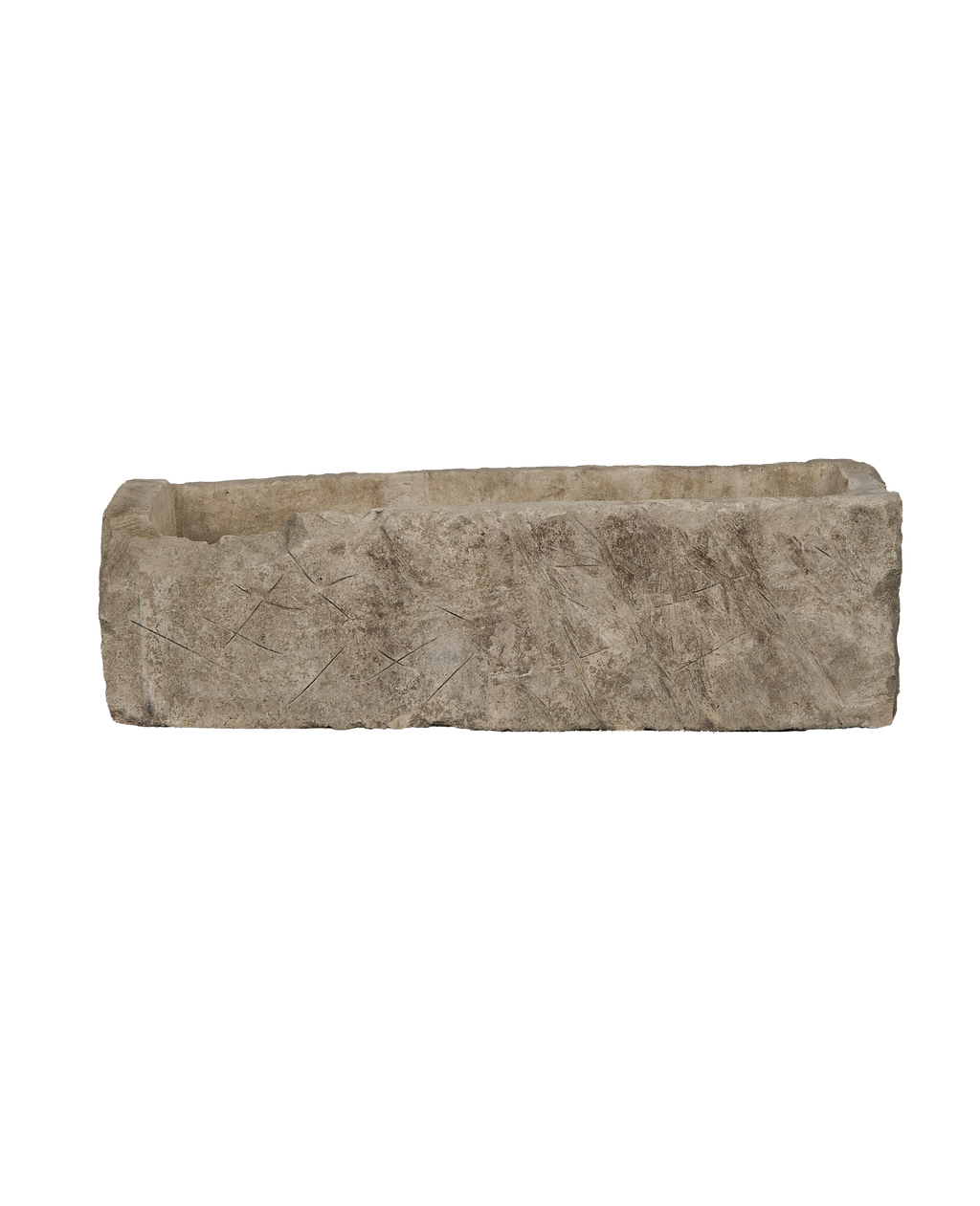 Olive Ateliers - Limestone Trough - Rectangle