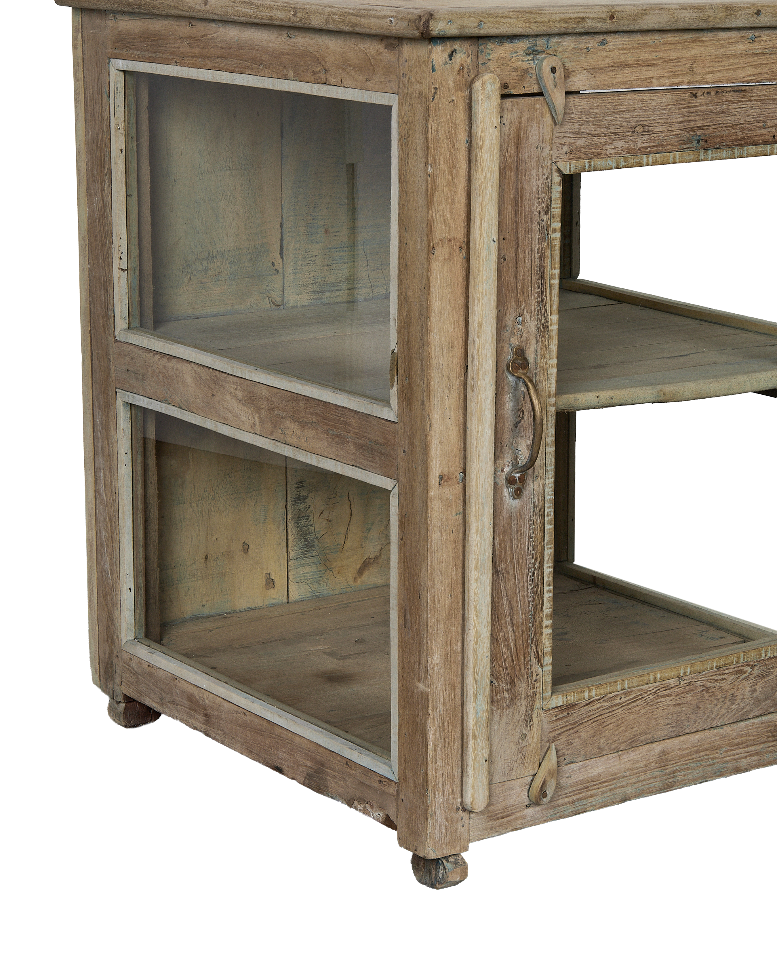 Olive Ateliers - Wood Cabinet - Bleached
