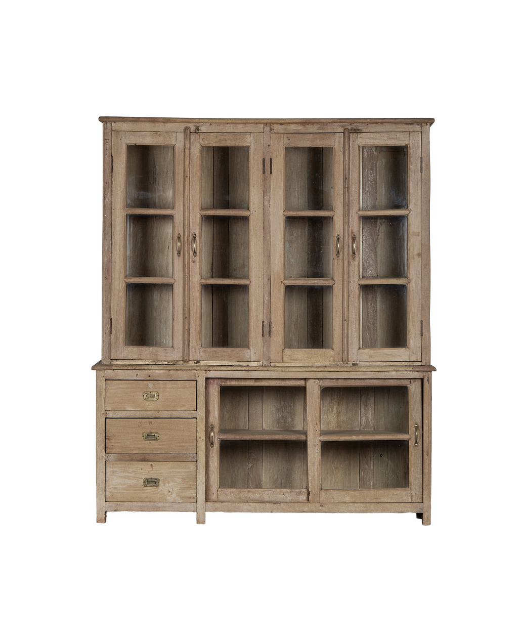 Olive Ateliers - Wood Cabinet - Bleached