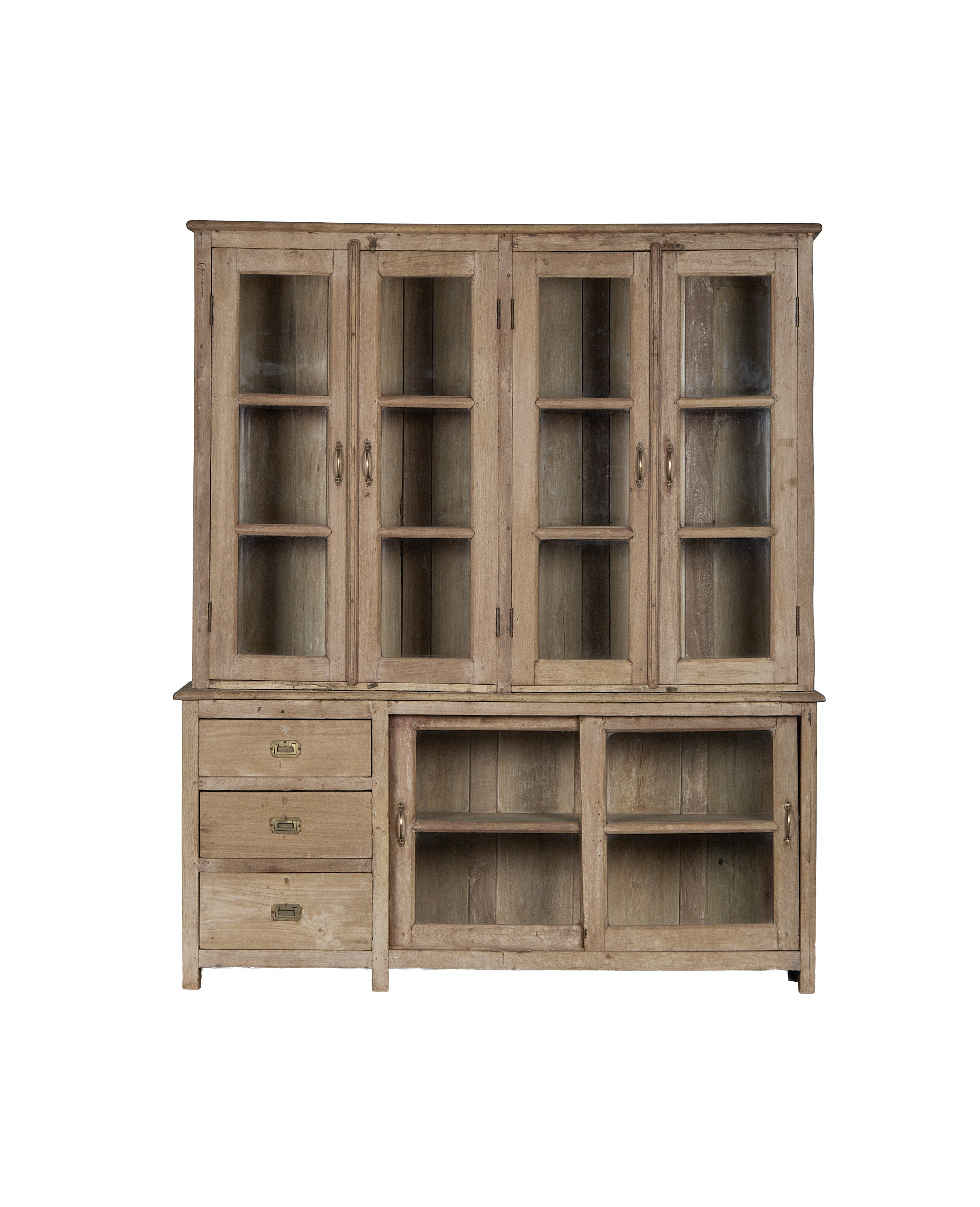 Olive Ateliers - Wood Cabinet - Bleached