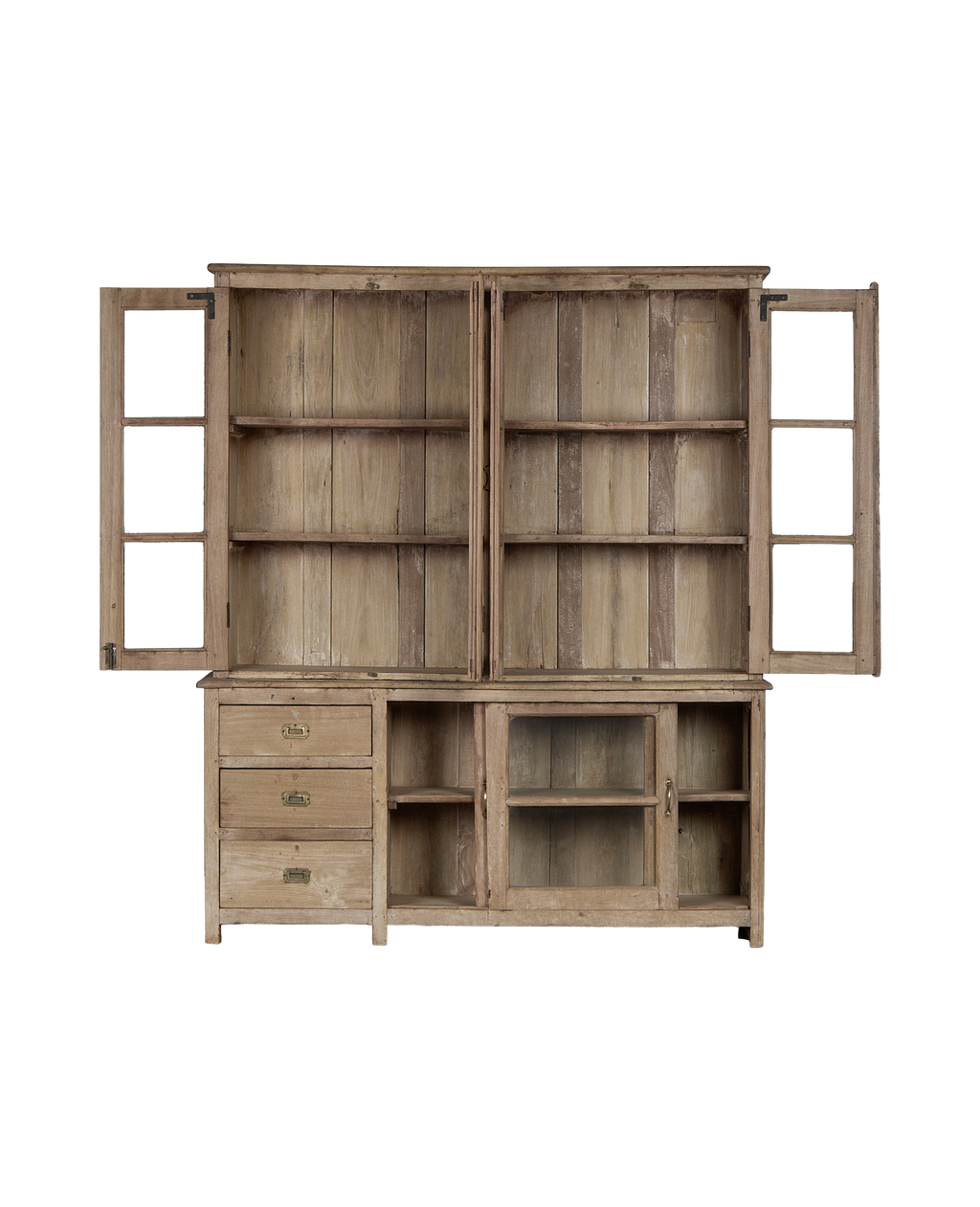 Olive Ateliers - Wood Cabinet - Bleached