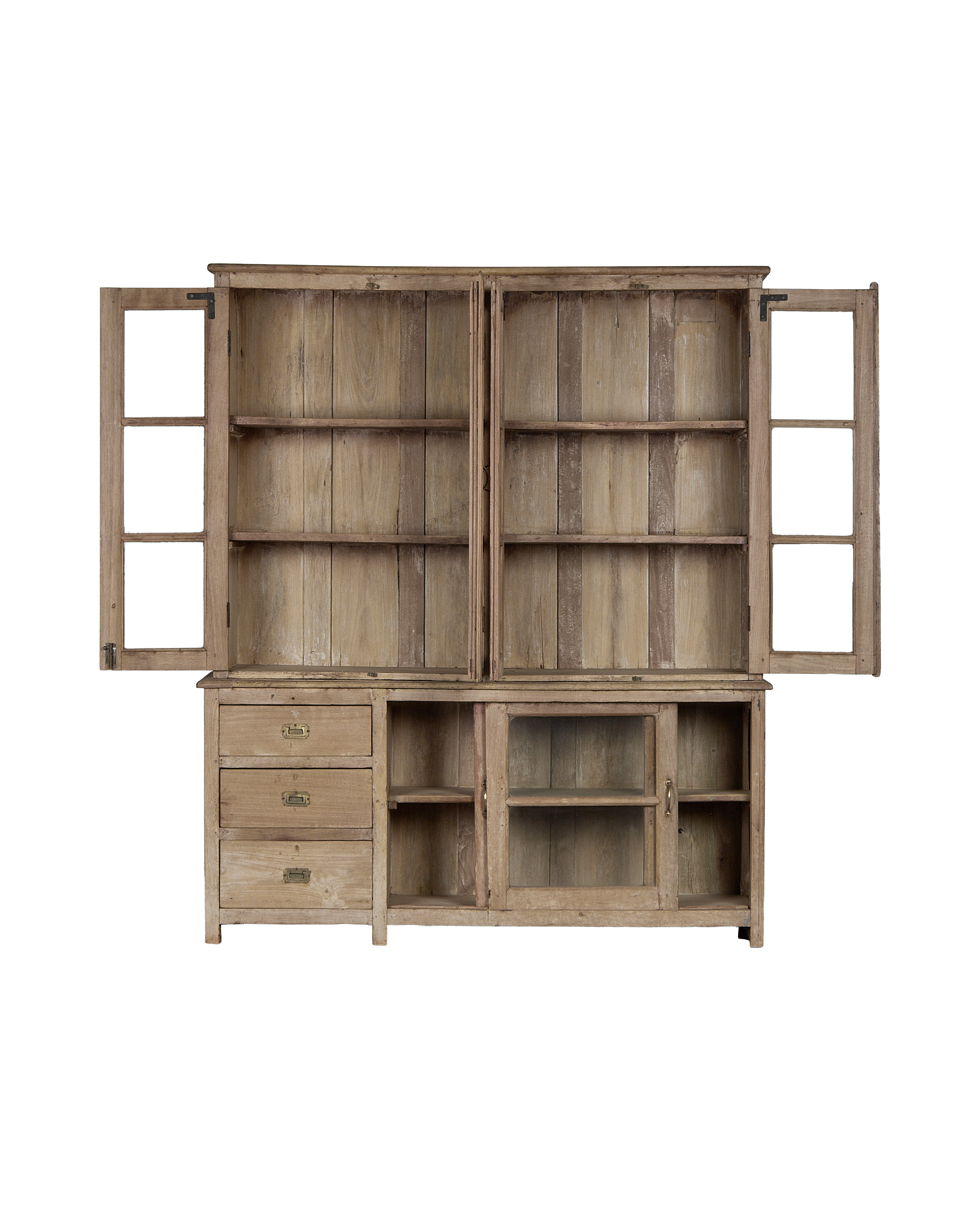 Olive Ateliers - Wood Cabinet - Bleached