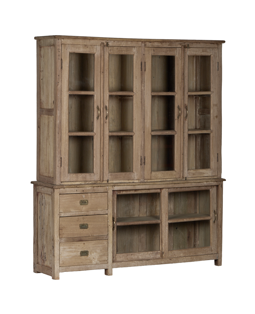 Olive Ateliers - Wood Cabinet - Bleached