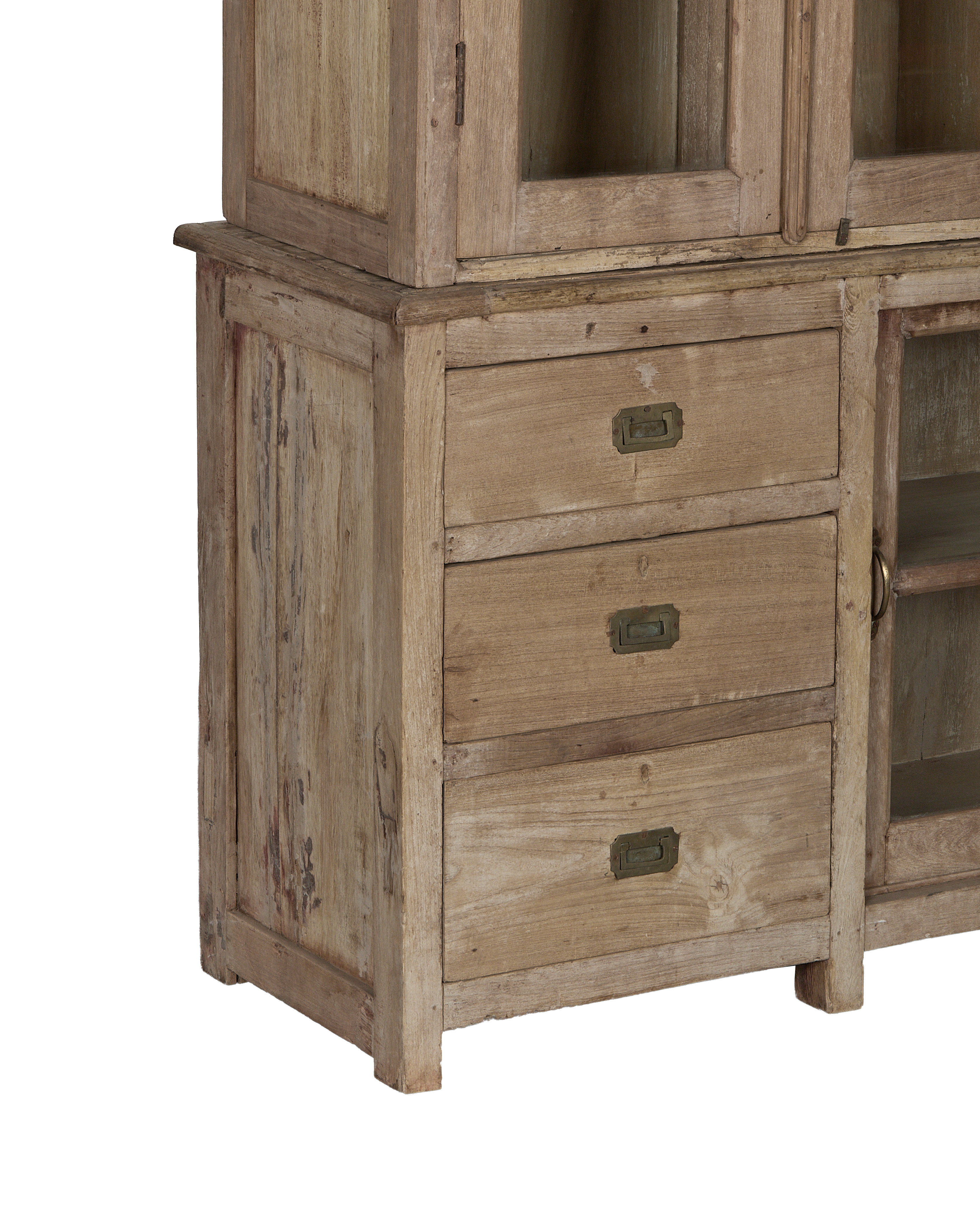 Olive Ateliers - Wood Cabinet - Bleached