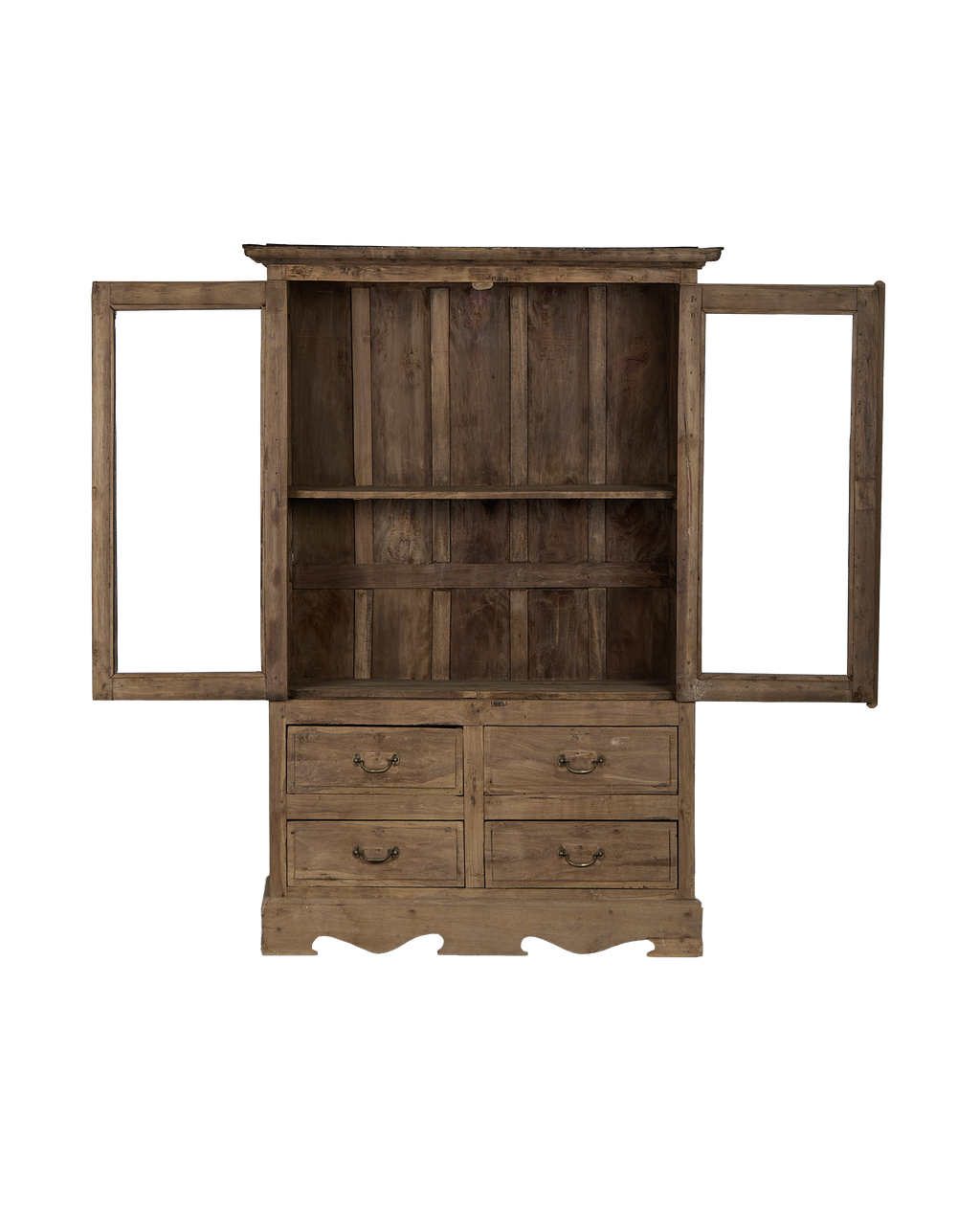 Olive Ateliers - Wood Cabinet - Bleached