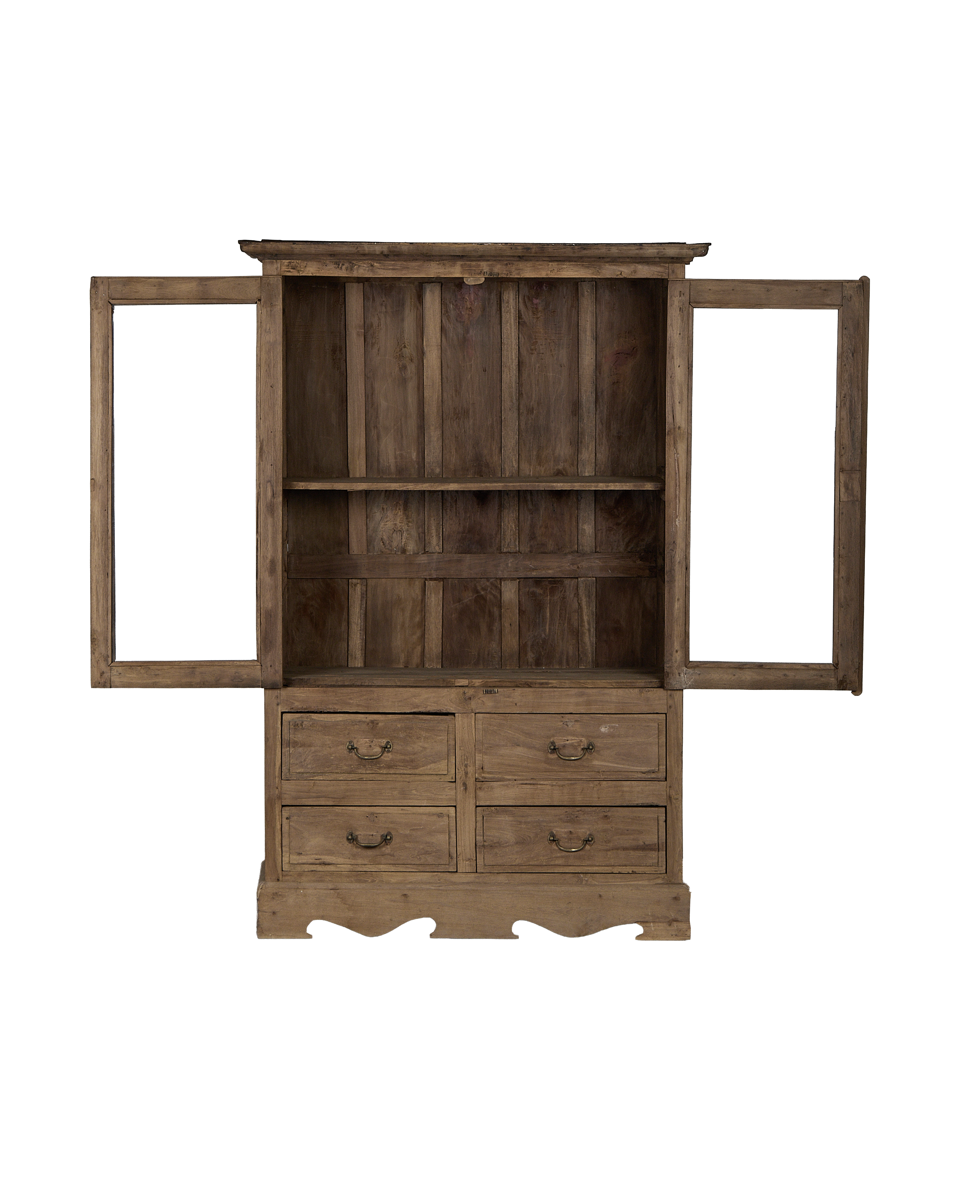 Olive Ateliers - Wood Cabinet - Bleached