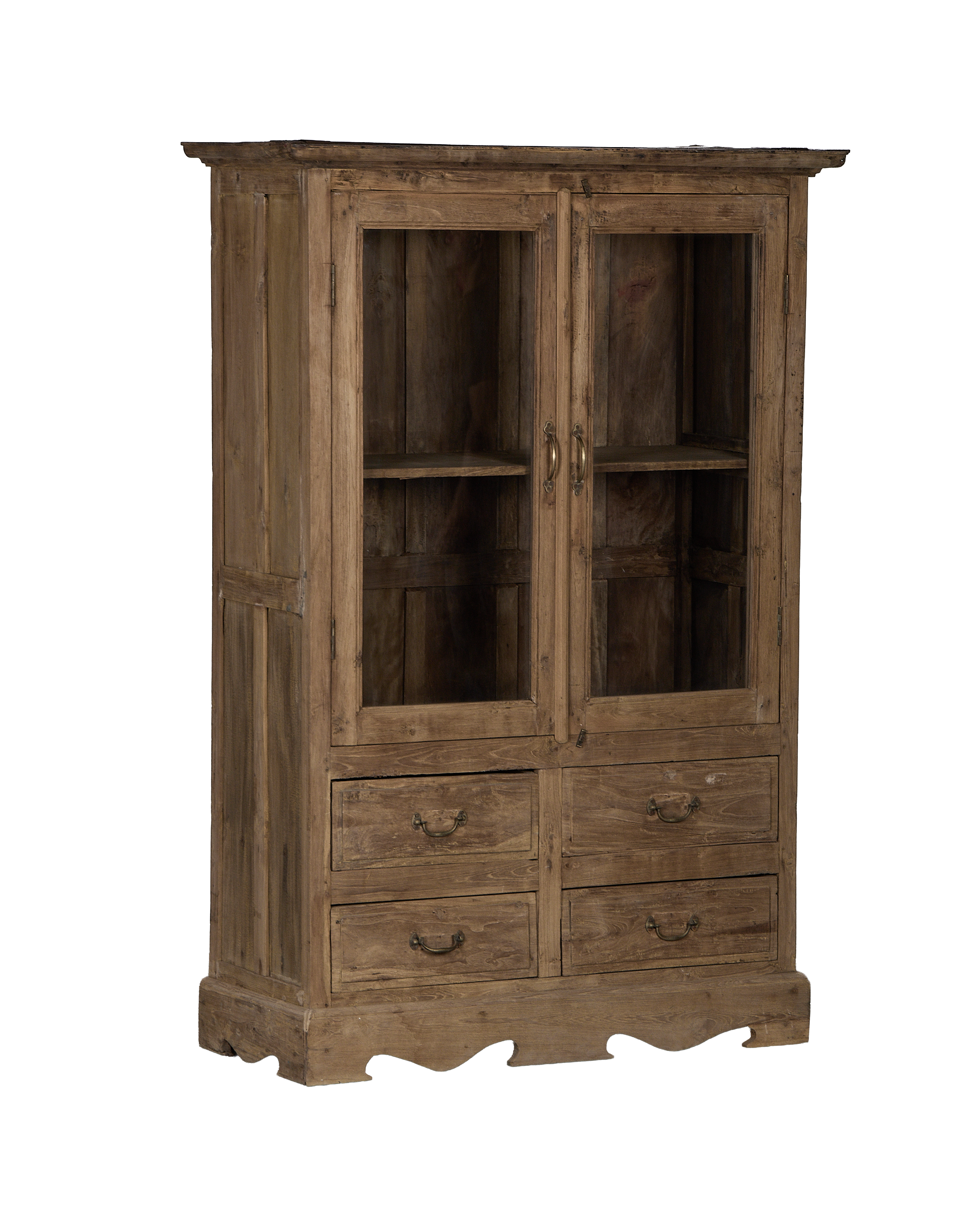 Olive Ateliers - Wood Cabinet - Bleached