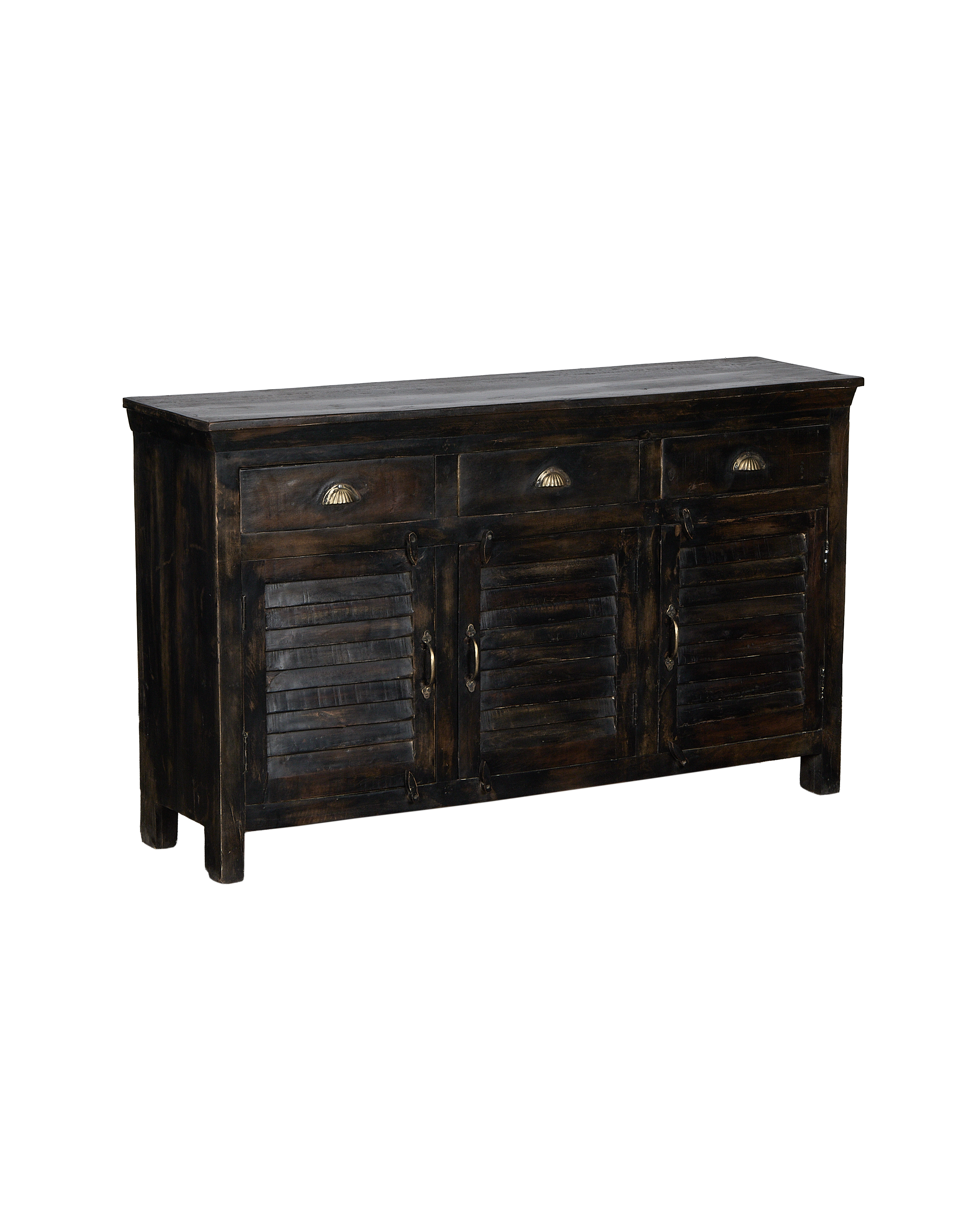 Olive Ateliers - Wood Sideboard - Stained
