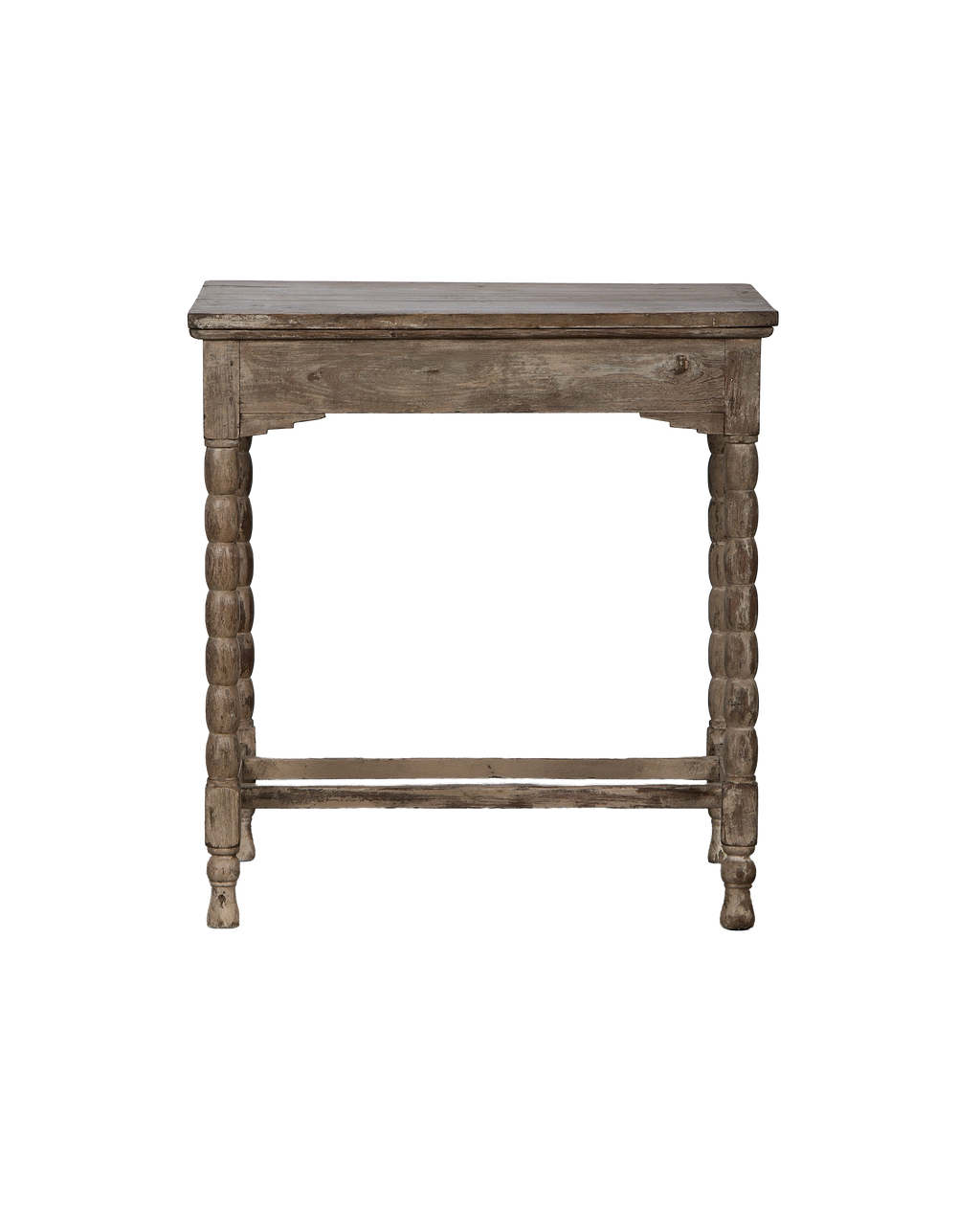 Olive Ateliers - Wood Side Table - Bleached