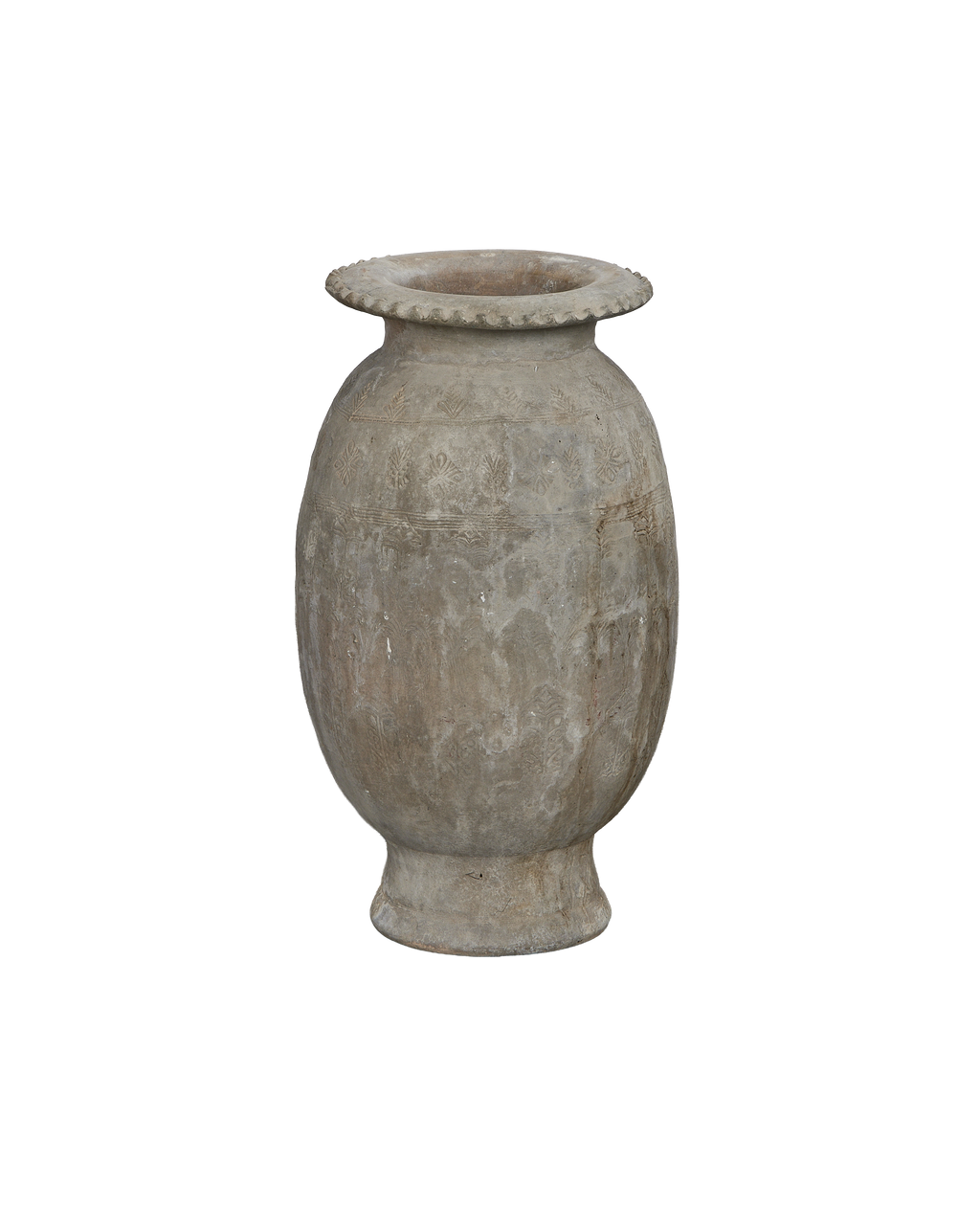 Olive Ateliers - Carved Relief Urn