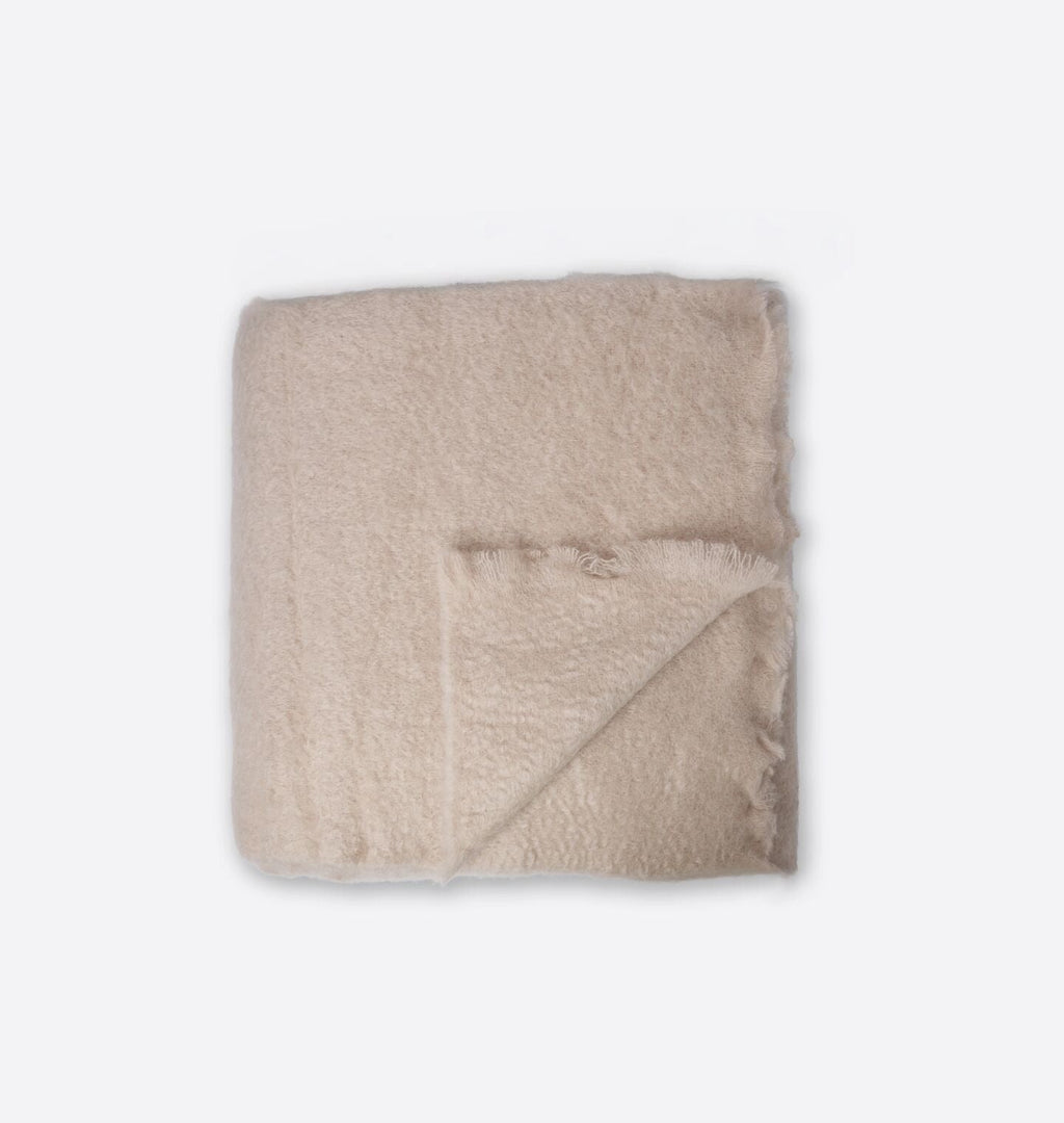 Amber Interiors - Sierra Mohair Throw Blanket