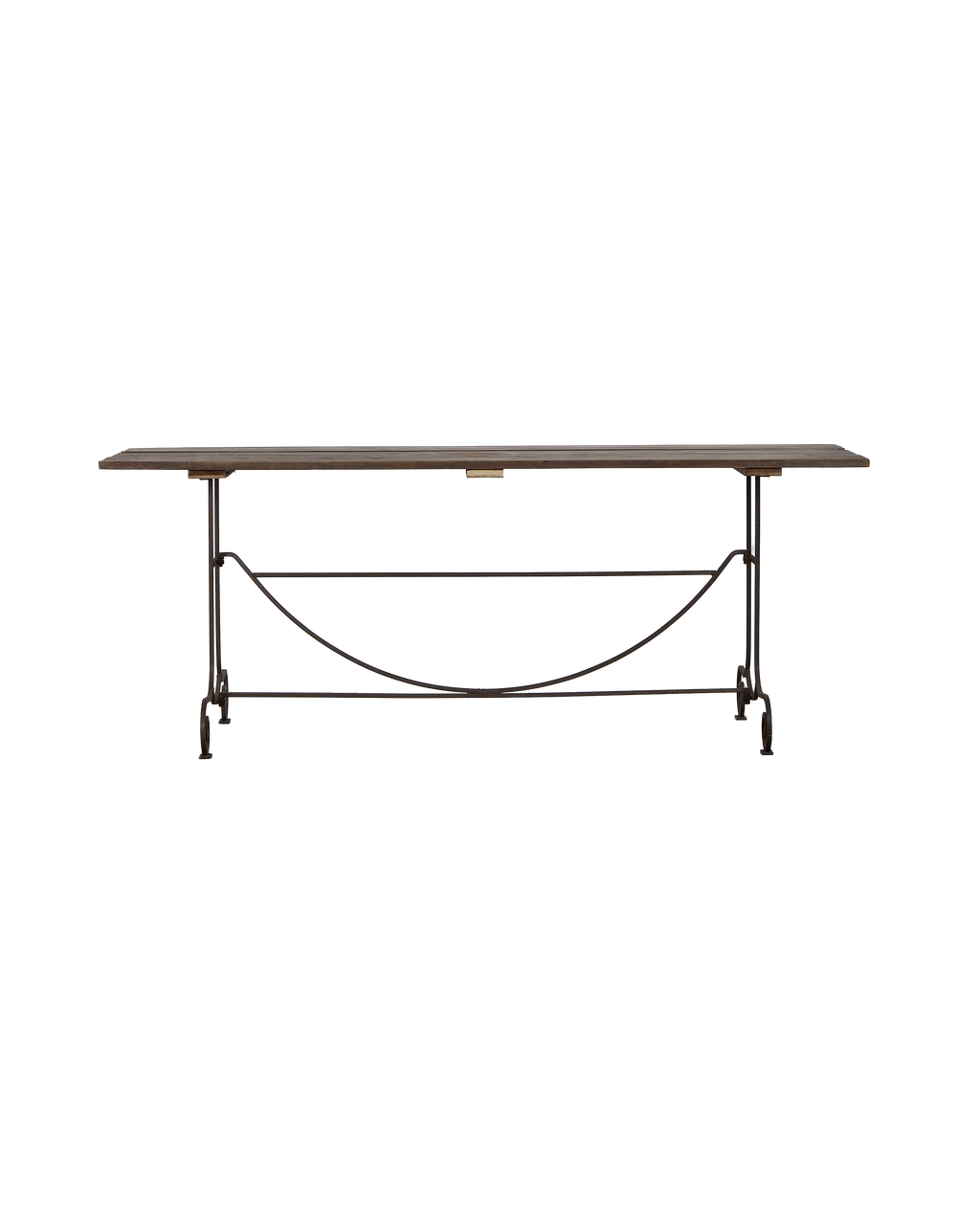 Olive Ateliers - Wood & Iron Garden Table