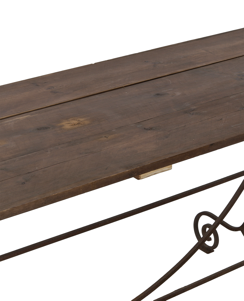 Olive Ateliers - Wood & Iron Garden Table