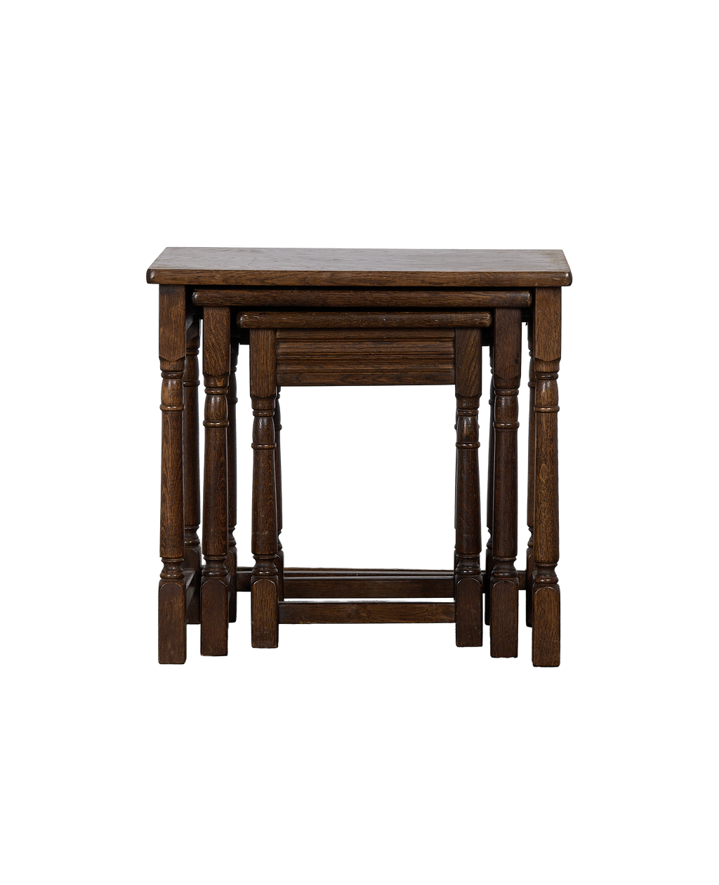 Olive Ateliers - Barley Twist Nesting Tables - Set of 3
