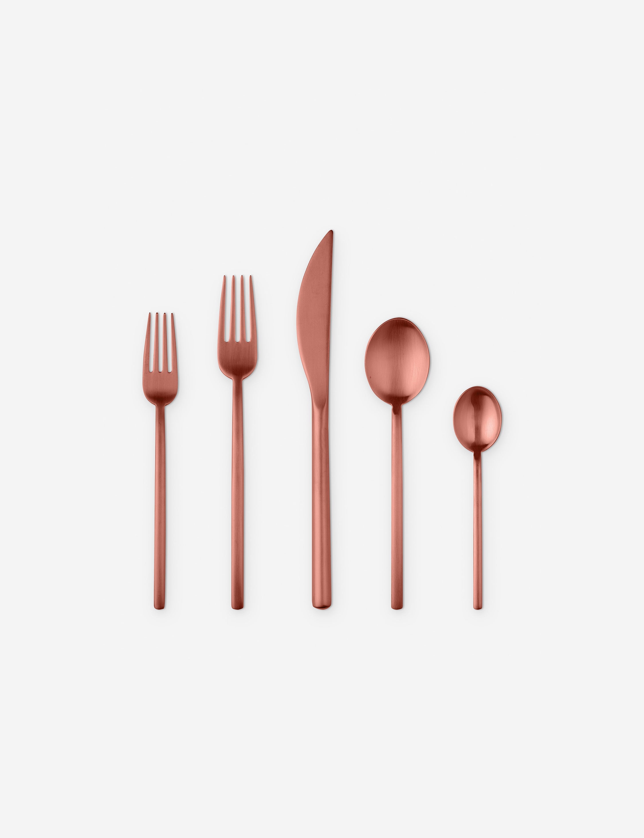 Lulu and Georgia - Linea Flatware 5 - Piece Set by Mepra