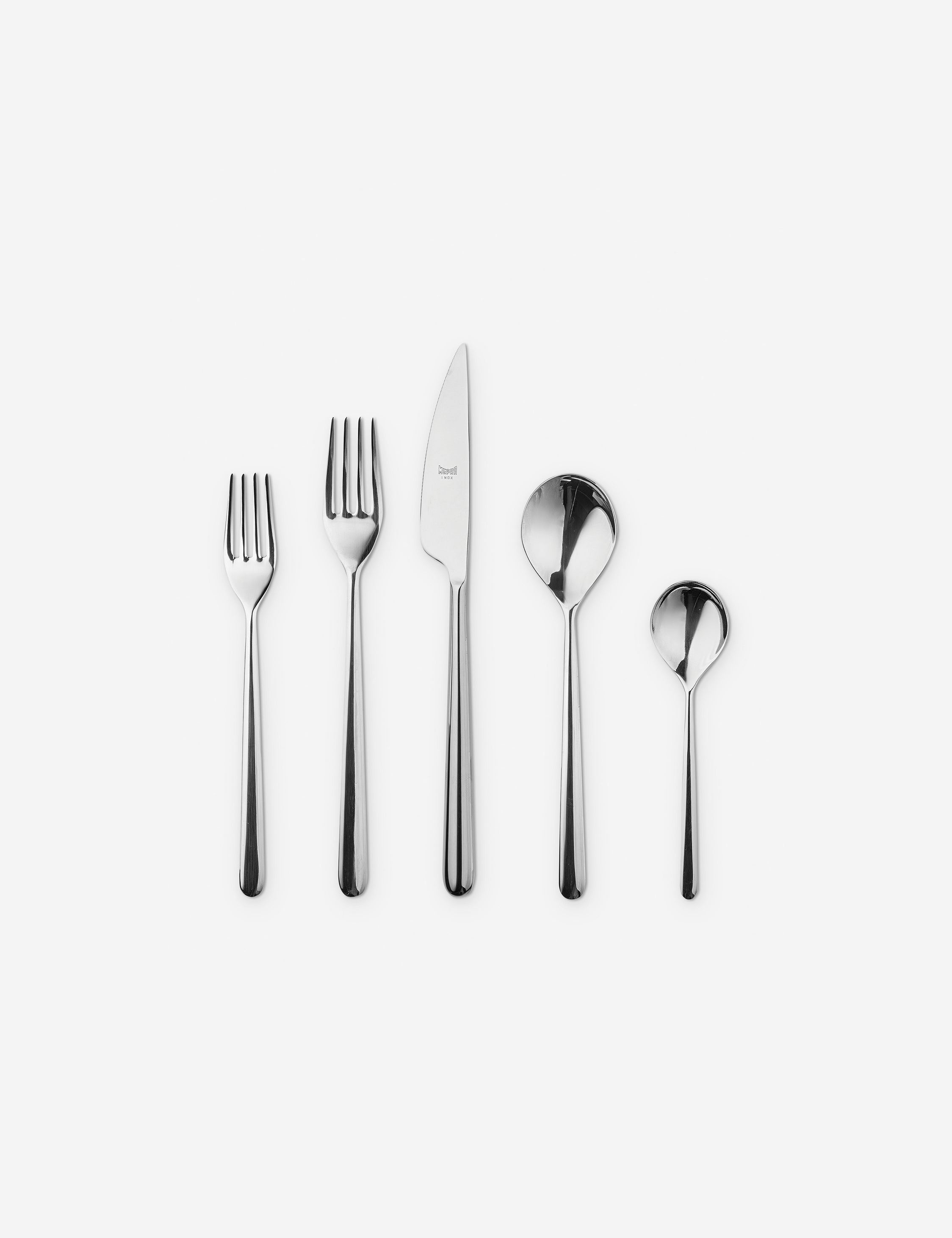 Lulu and Georgia - Linea Flatware by Mepra