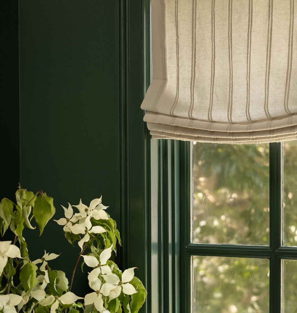Amber Interiors - Relaxed Roman Shade