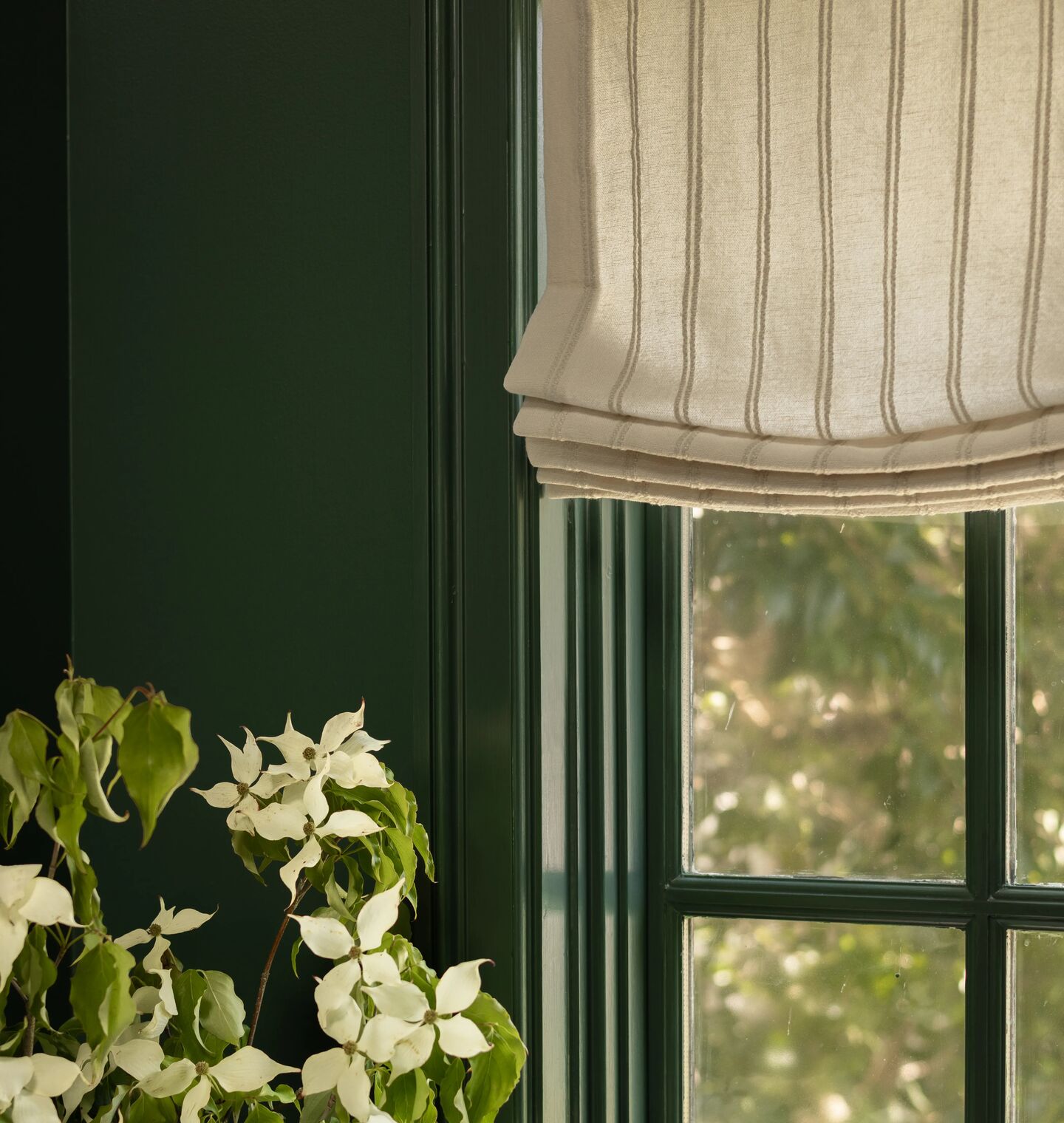Amber Interiors - Relaxed Roman Shade