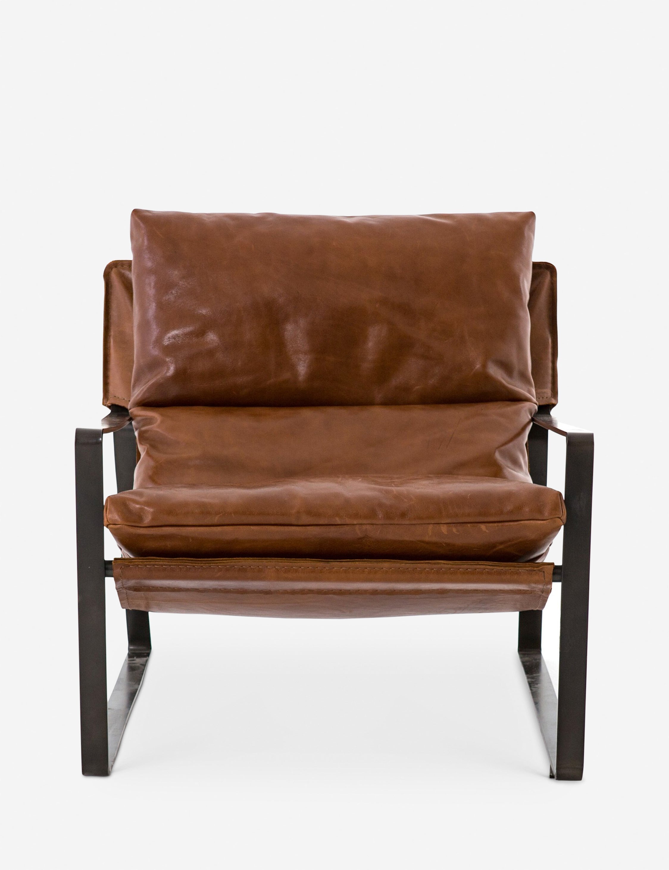 Lulu and Georgia - Marlyne Leather Accent Chair