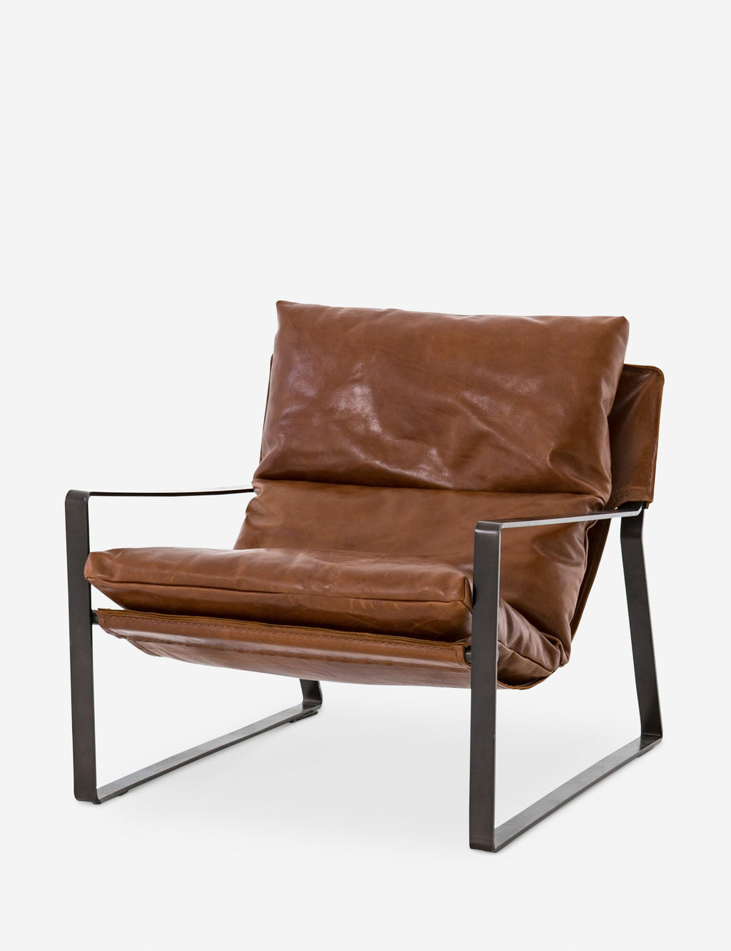 Lulu and Georgia - Marlyne Leather Accent Chair