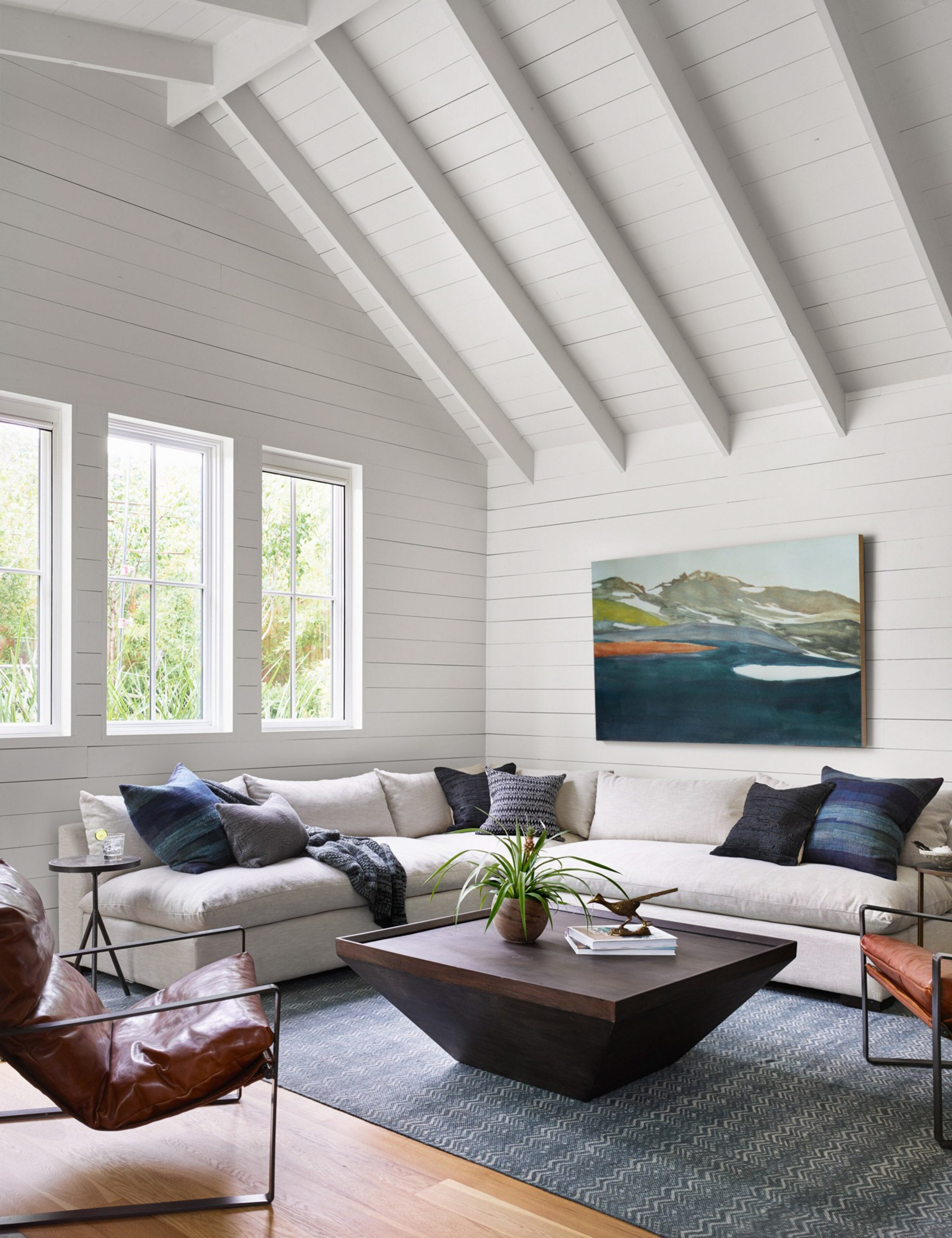 Lulu and Georgia - Marlyne Leather Accent Chair