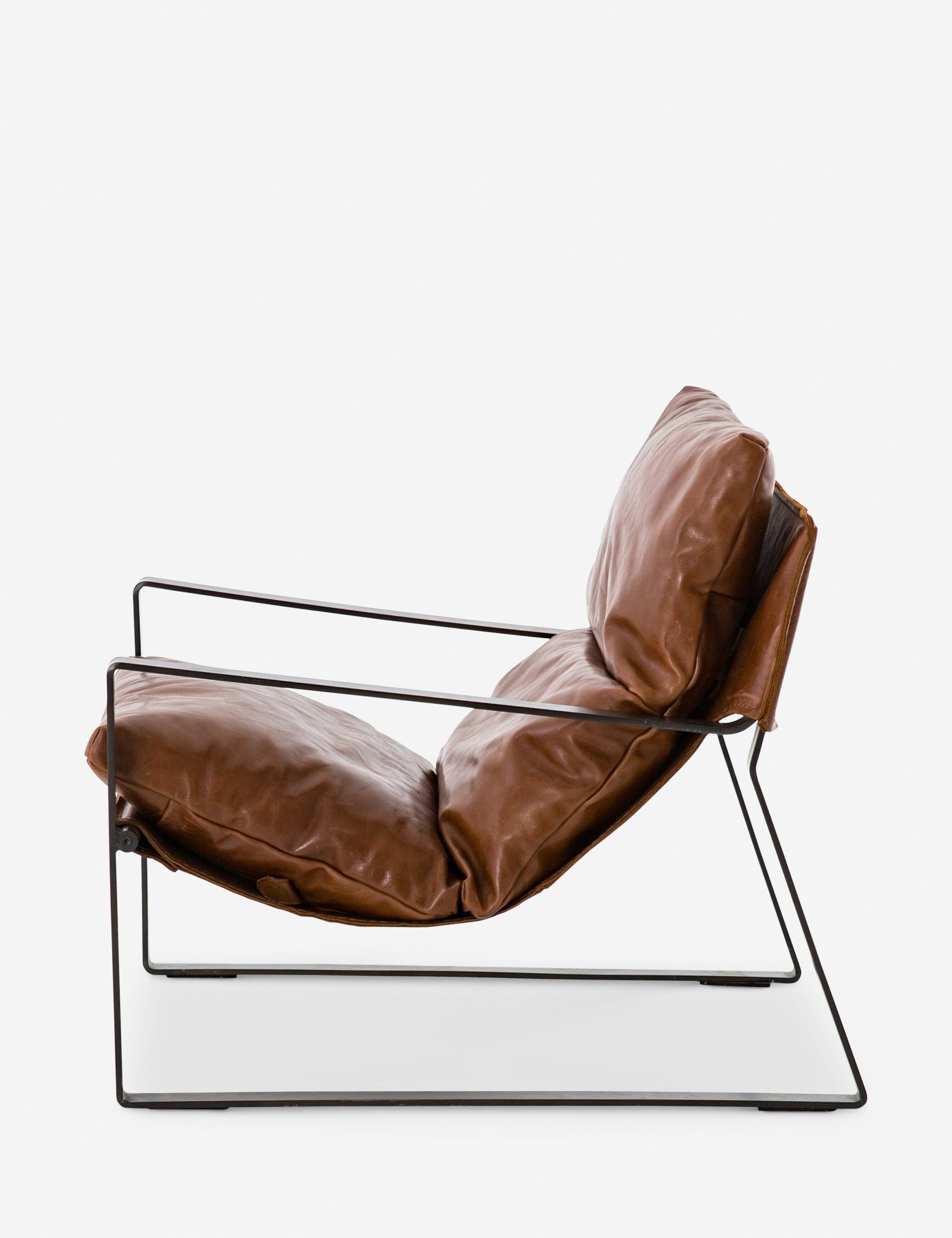 Lulu and Georgia - Marlyne Leather Accent Chair