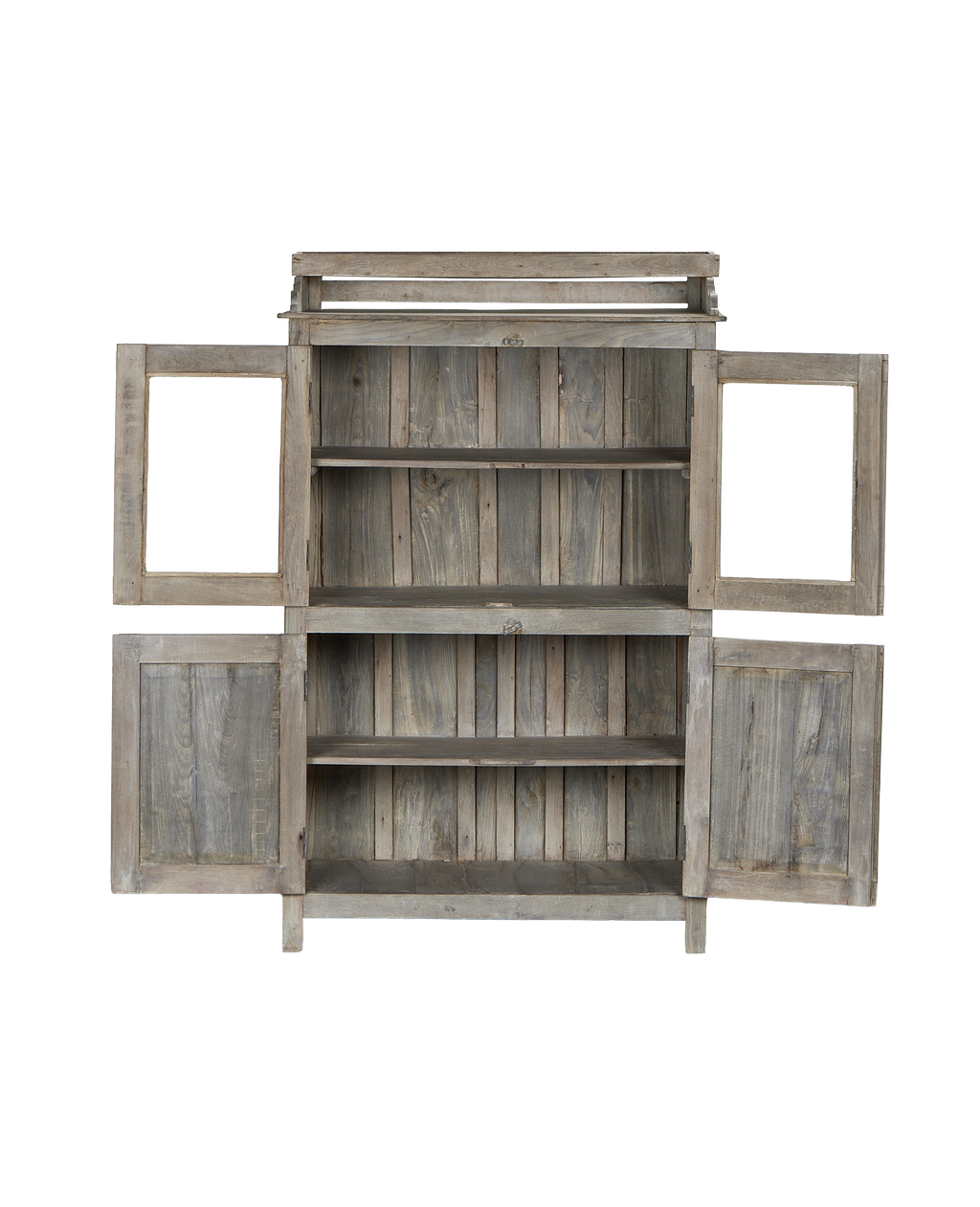 Olive Ateliers - Wood Cabinet - Bleached