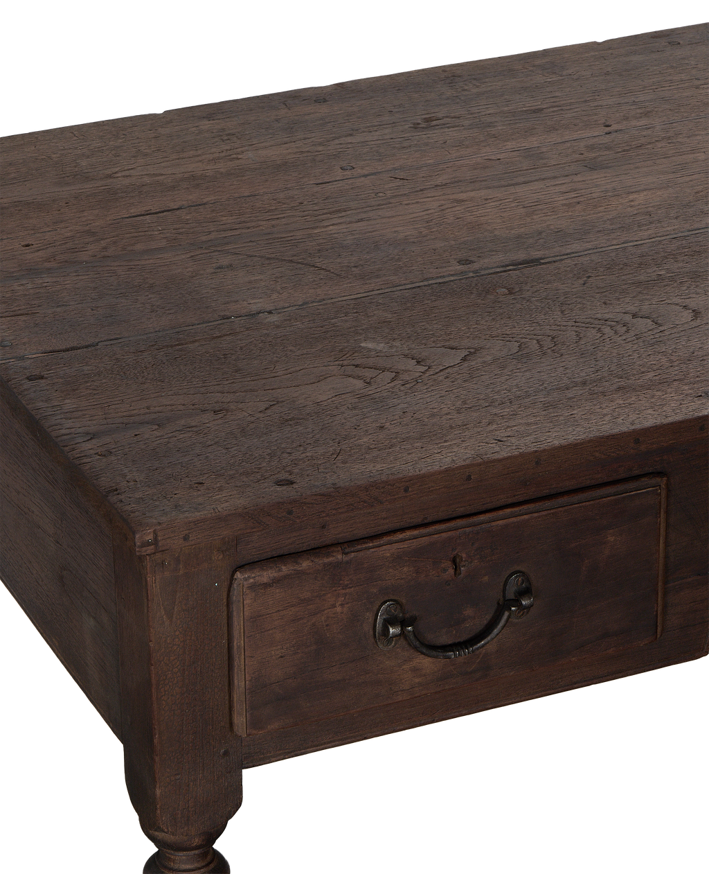 Olive Ateliers - Wood Desk - Stained