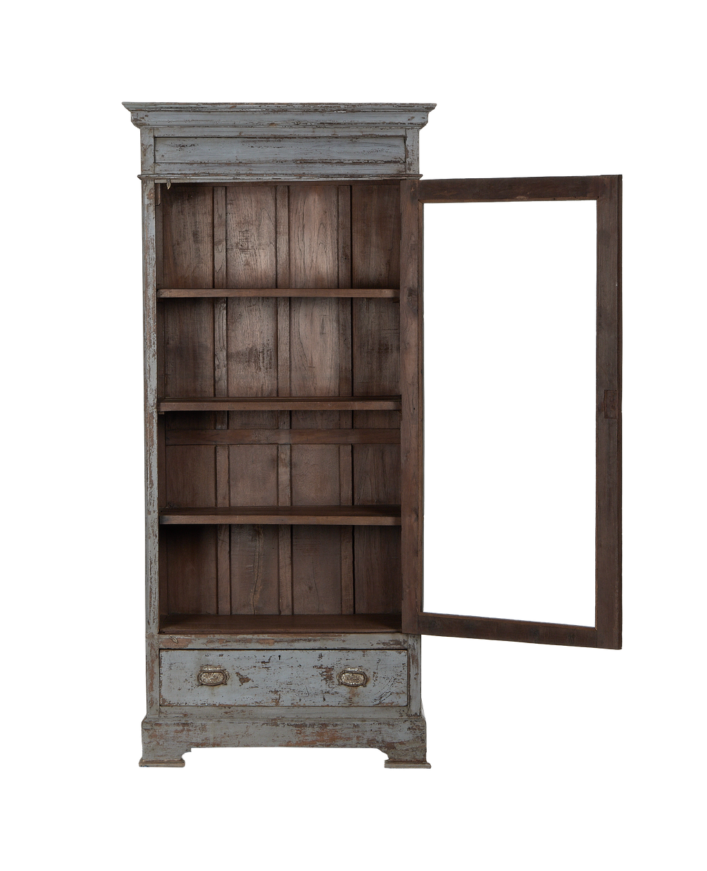 Olive Ateliers - Wood Cabinet - Painted