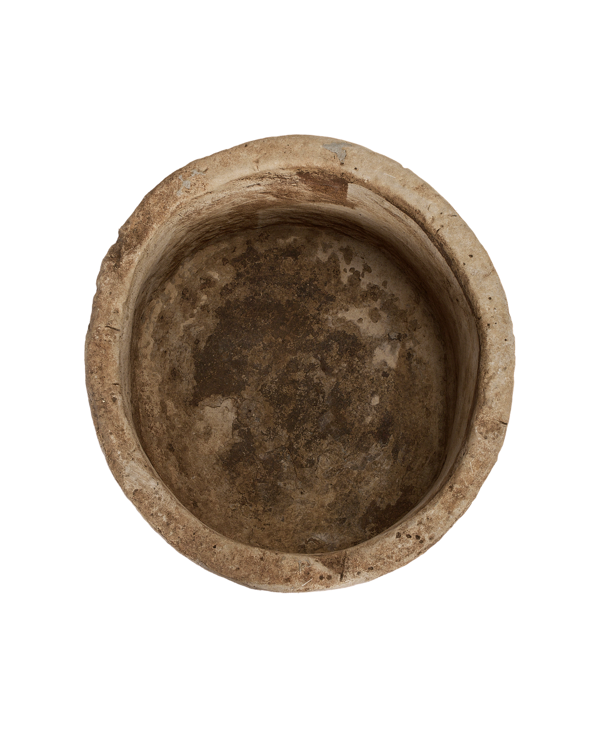 Olive Ateliers - Limestone Trough - Round