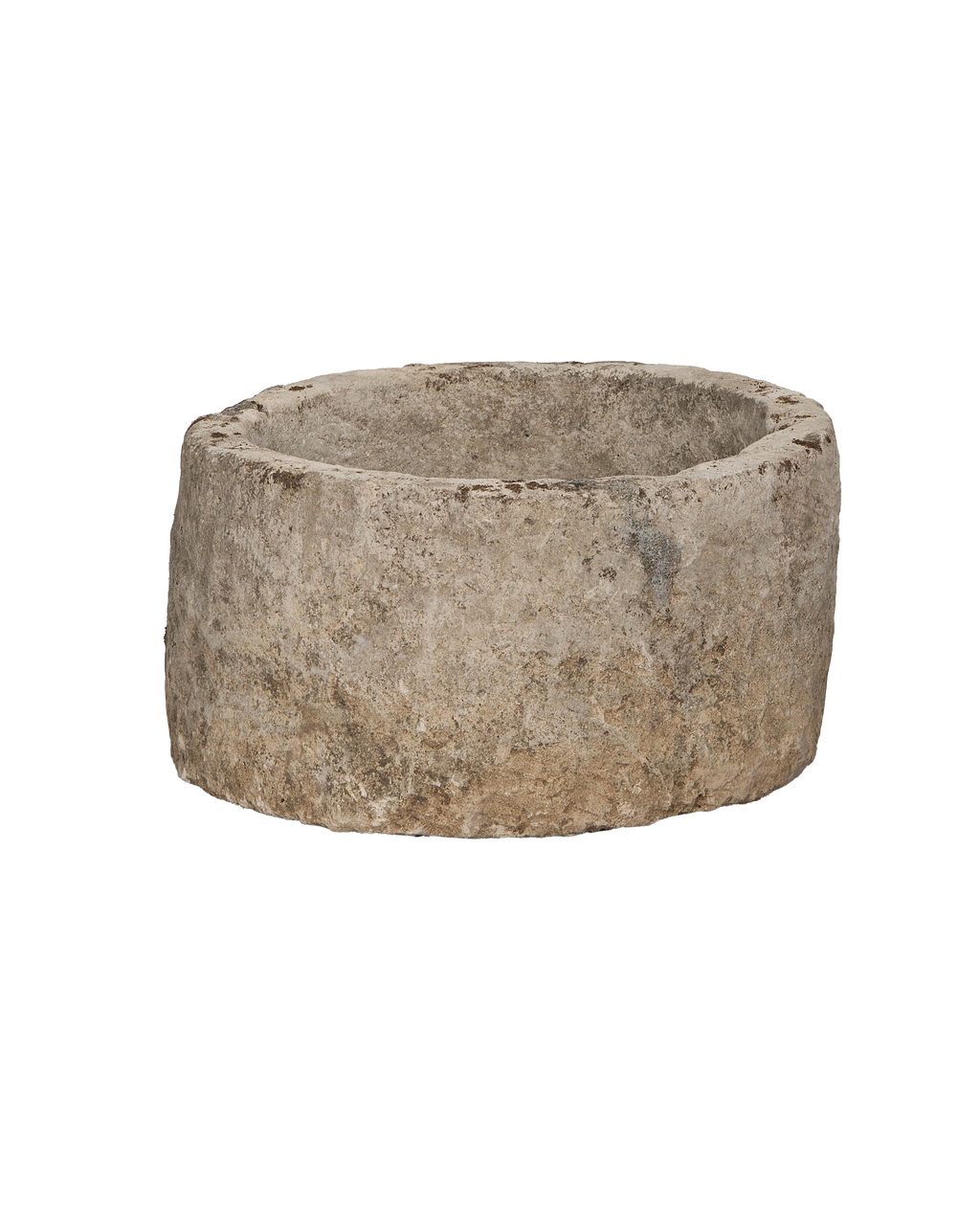 Olive Ateliers - Limestone Trough - Round