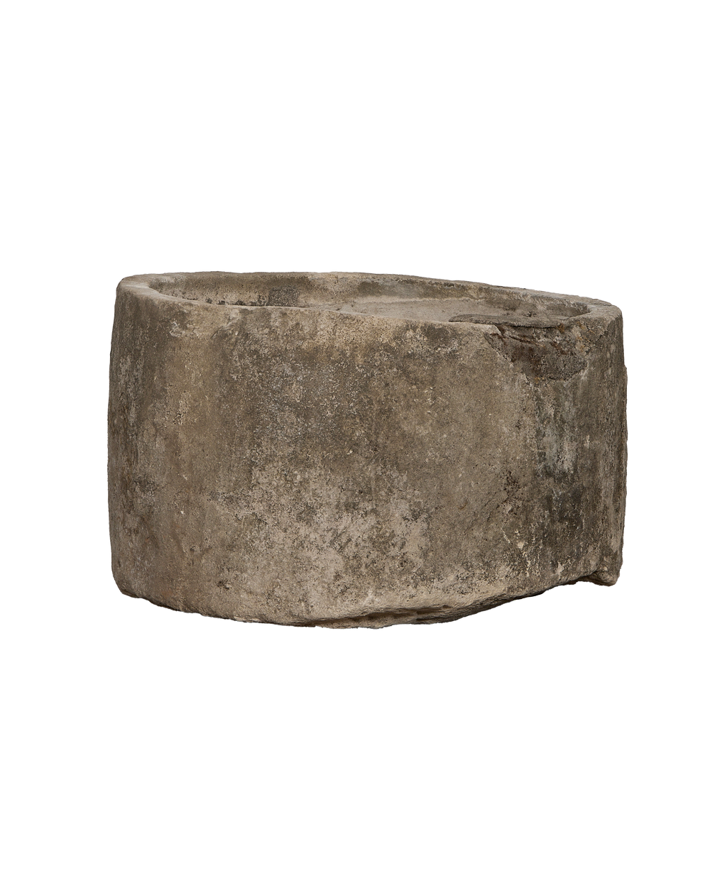 Olive Ateliers - Limestone Trough - Round