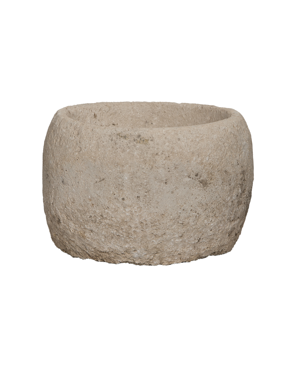 Olive Ateliers - Limestone Trough - Round