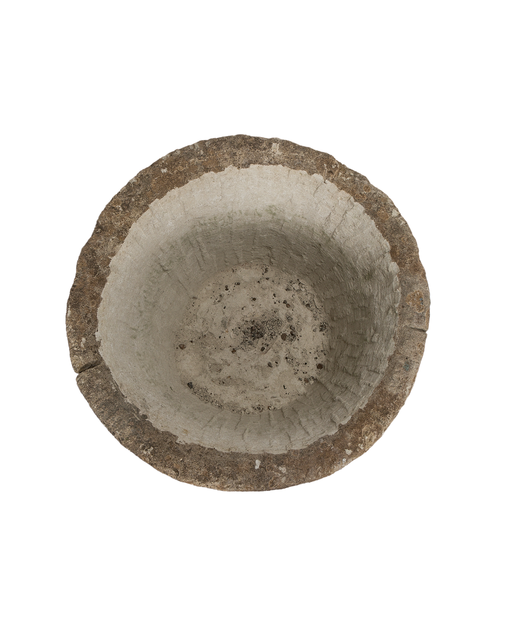 Olive Ateliers - Limestone Trough - Round
