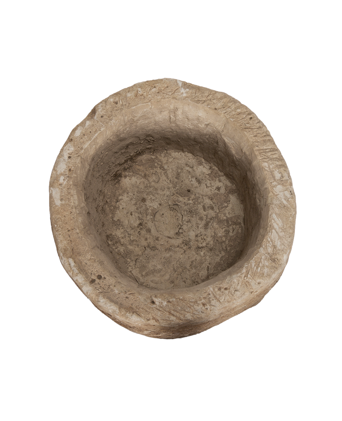 Olive Ateliers - Limestone Trough - Round