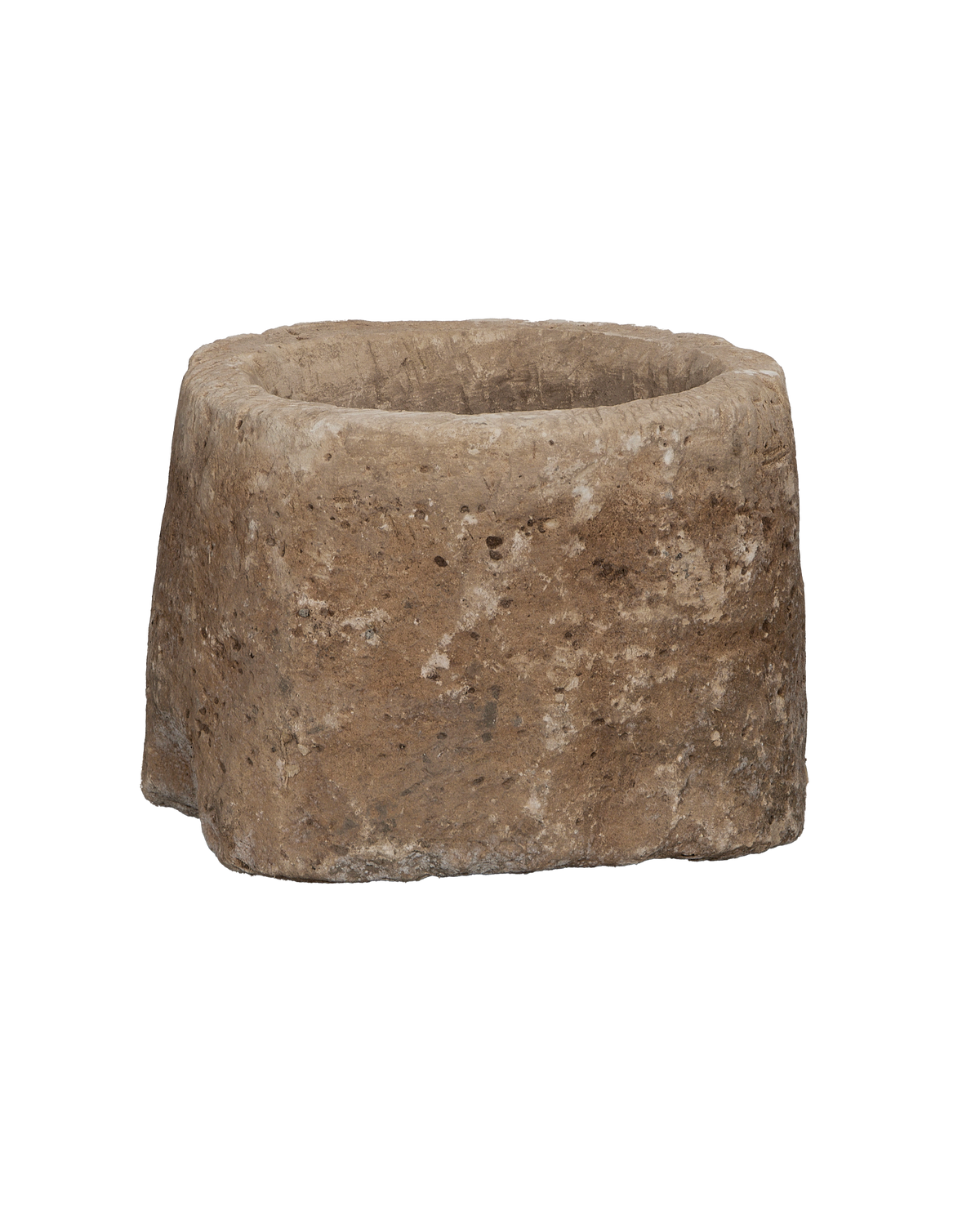 Olive Ateliers - Limestone Trough - Round