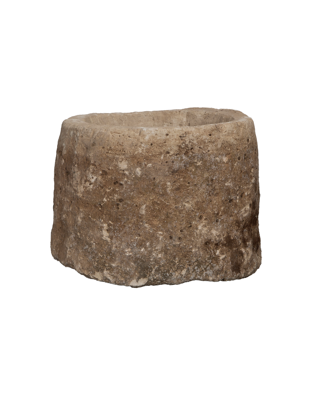 Olive Ateliers - Limestone Trough - Round