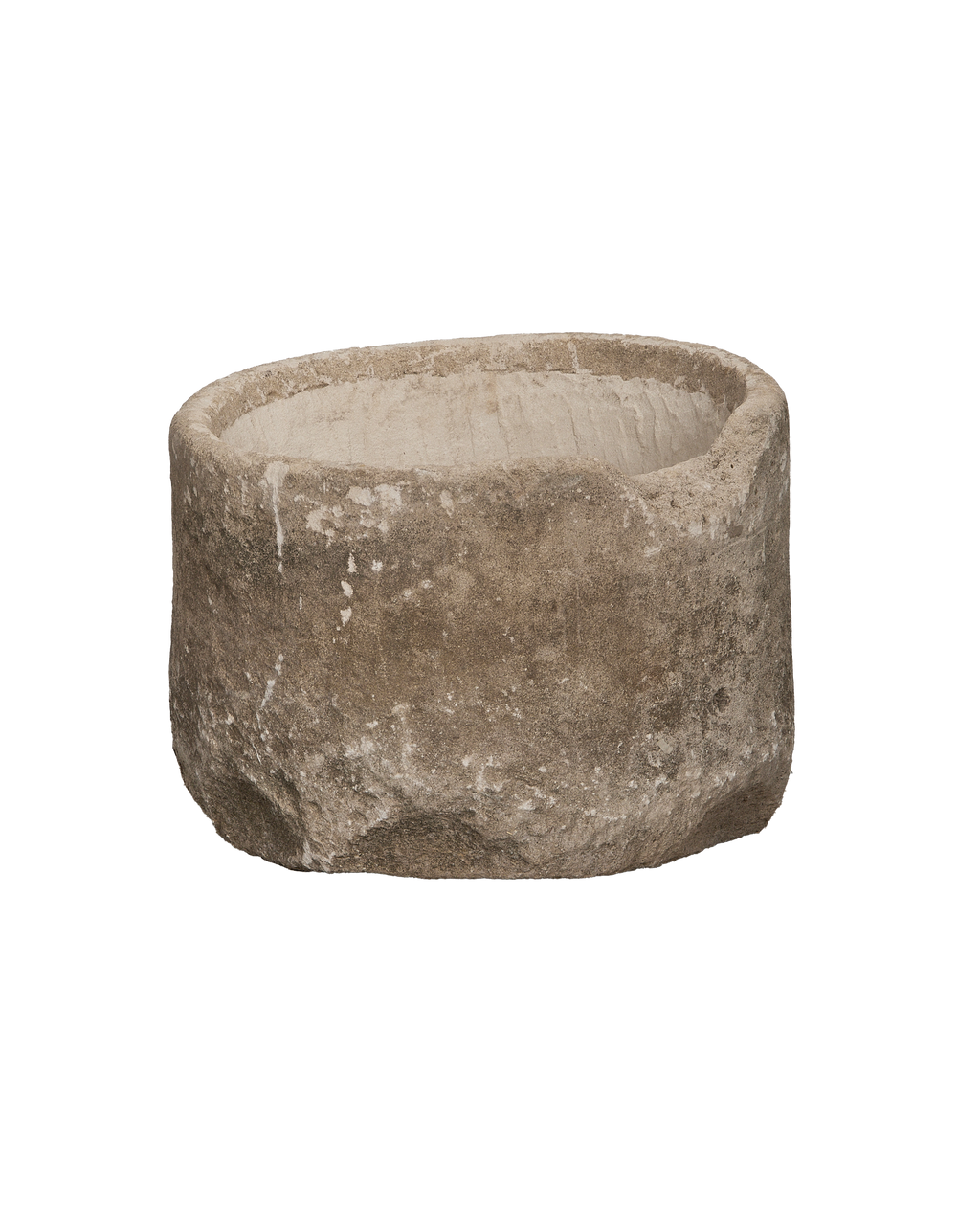 Olive Ateliers - Limestone Trough - Round