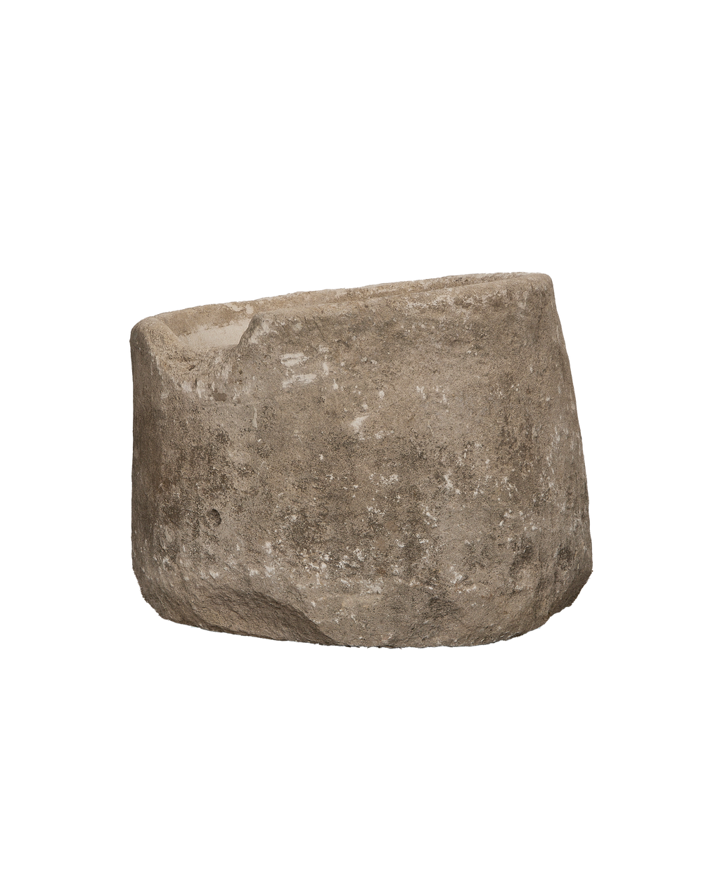 Olive Ateliers - Limestone Trough - Round