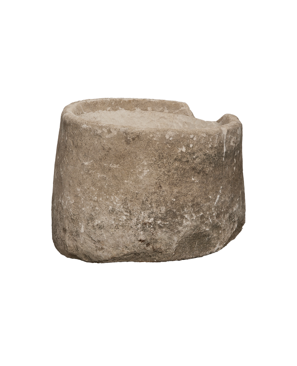 Olive Ateliers - Limestone Trough - Round