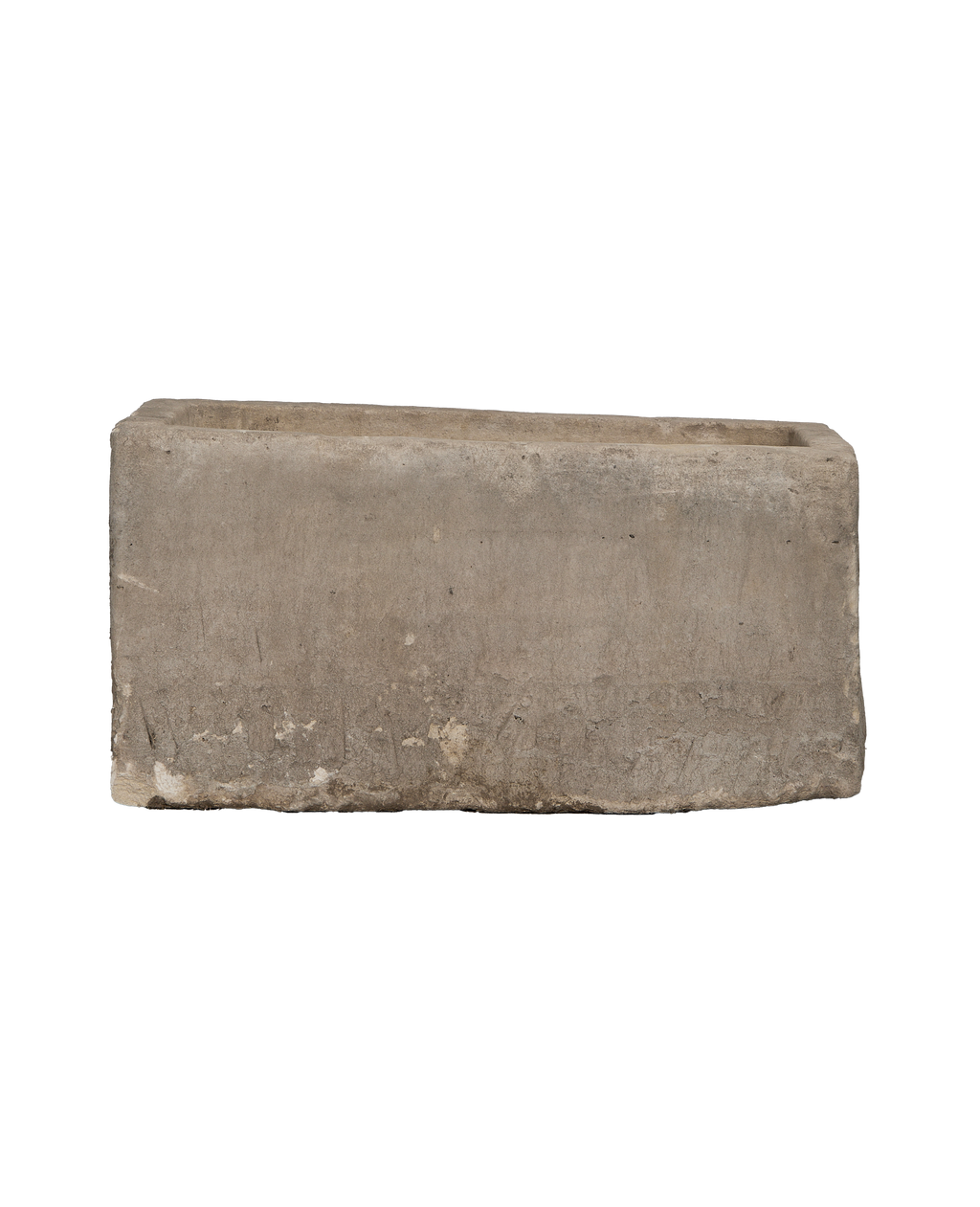 Olive Ateliers - Limestone Trough - Rectangle