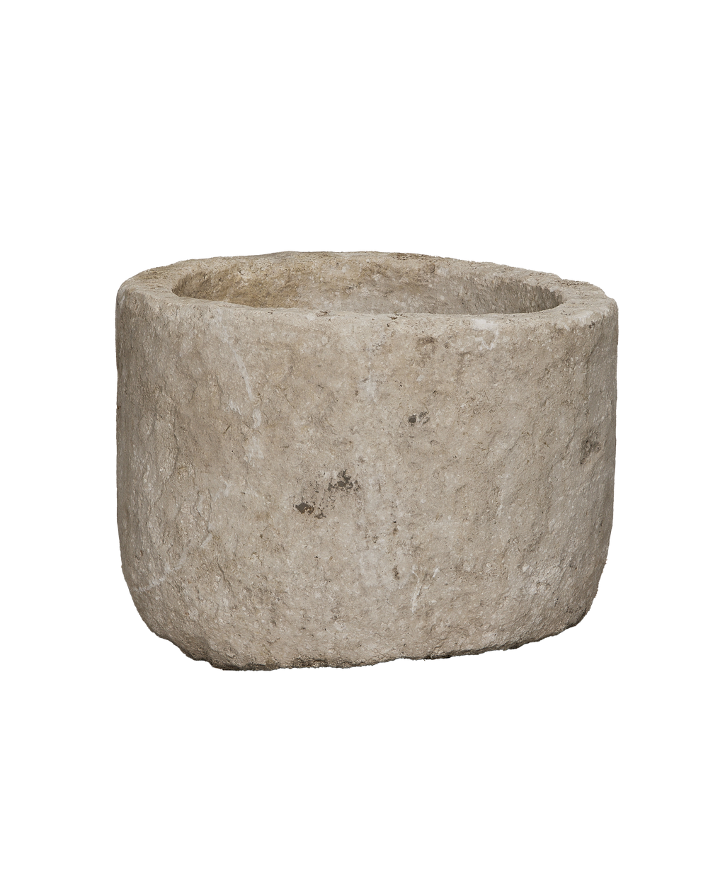 Olive Ateliers - Limestone Trough - Round