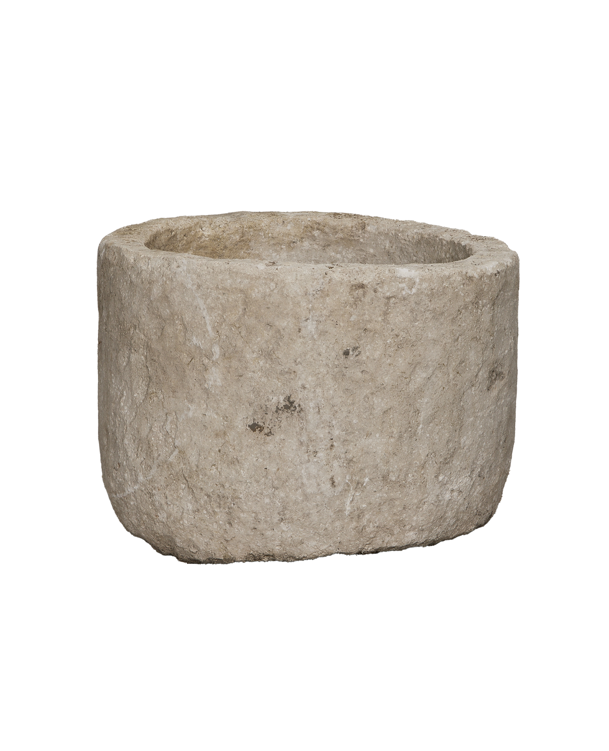 Olive Ateliers - Limestone Trough - Round