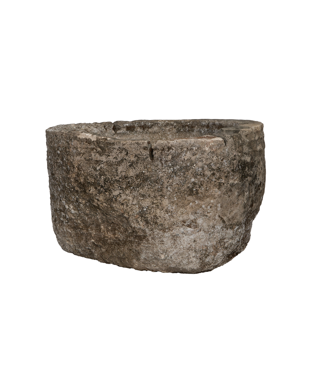 Olive Ateliers - Limestone Trough - Round