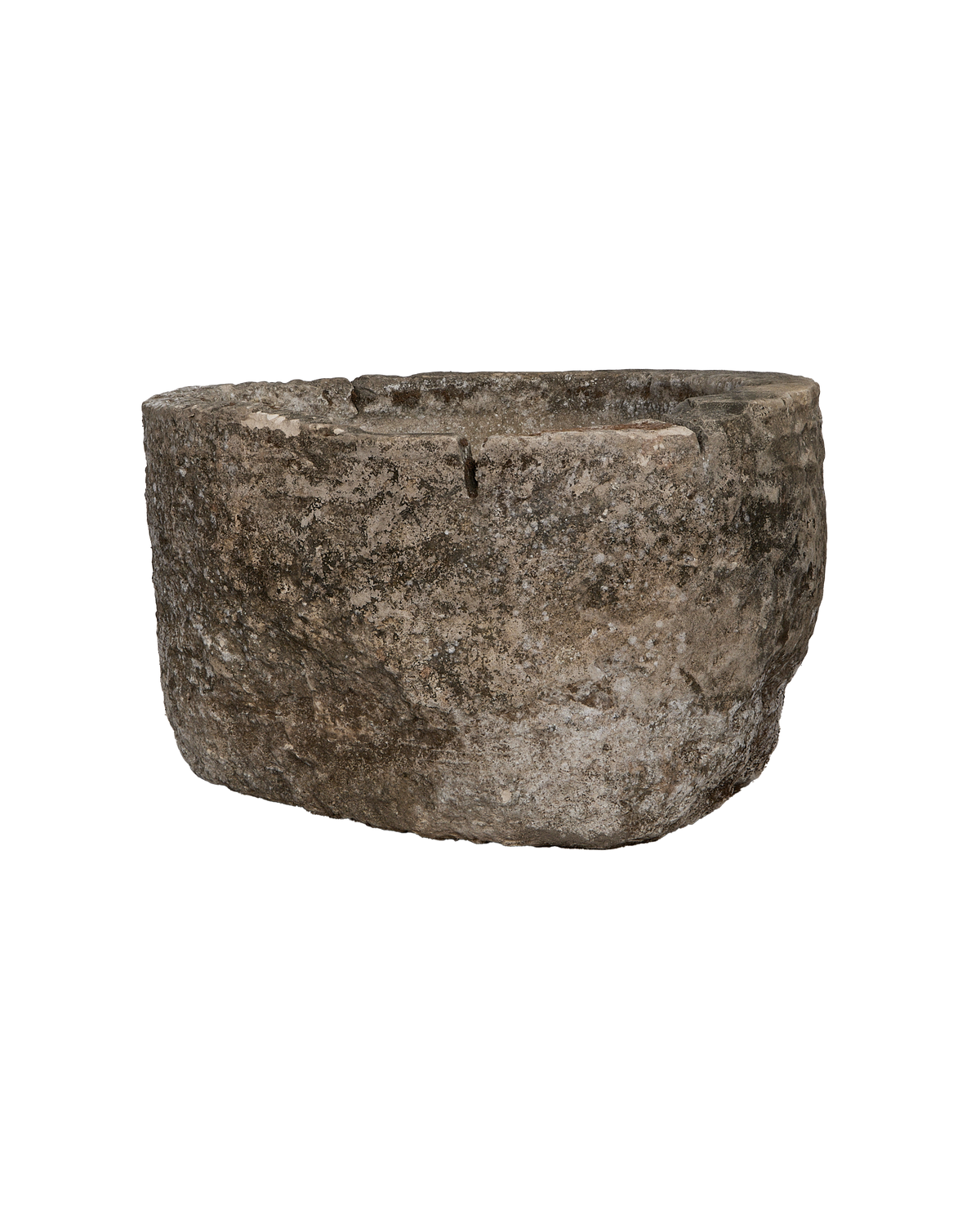 Olive Ateliers - Limestone Trough - Round