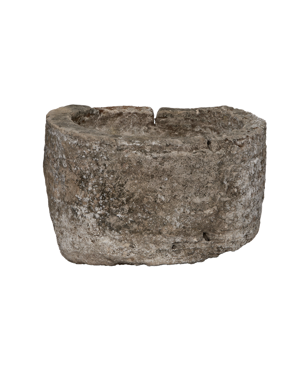 Olive Ateliers - Limestone Trough - Round