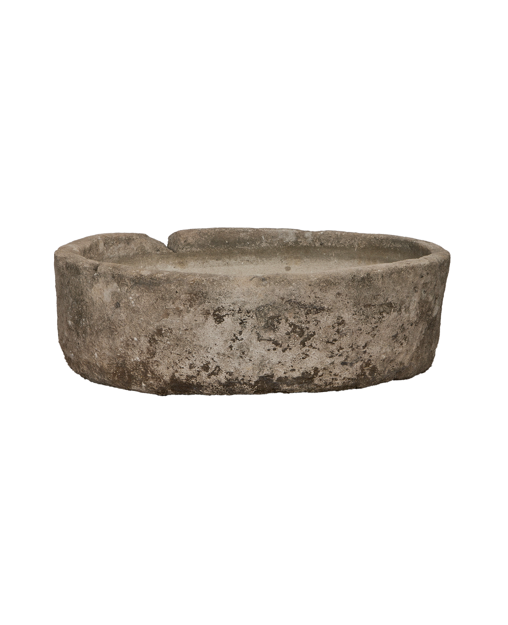 Olive Ateliers - Limestone Trough - Round