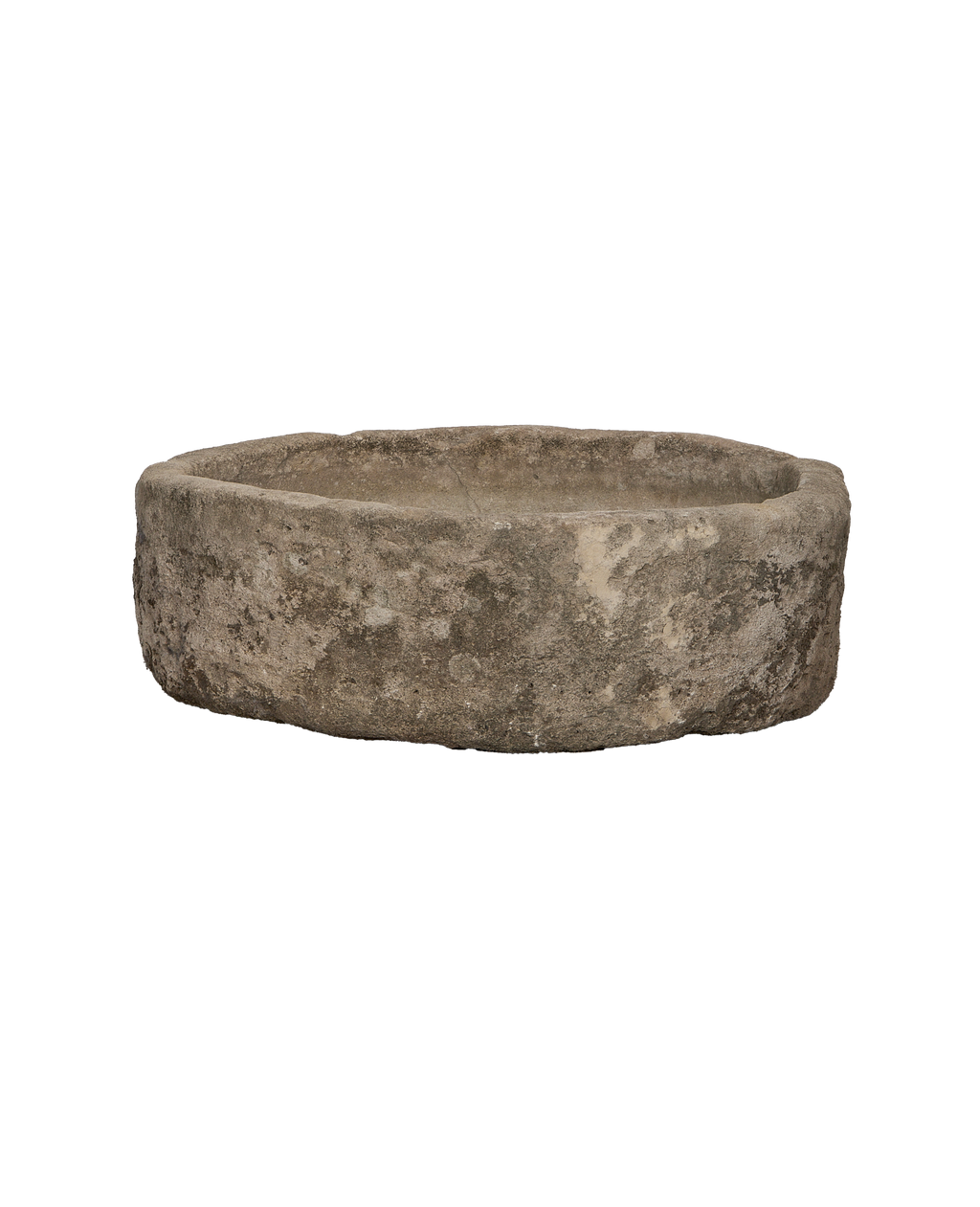 Olive Ateliers - Limestone Trough - Round