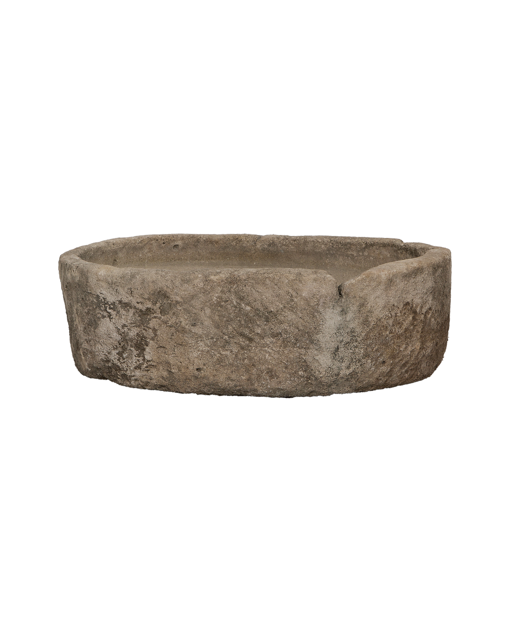 Olive Ateliers - Limestone Trough - Round