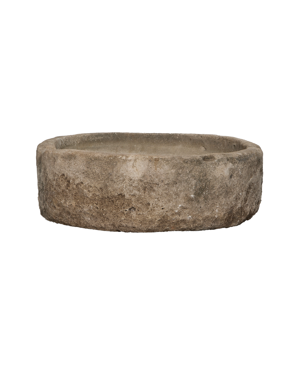 Olive Ateliers - Limestone Trough - Round
